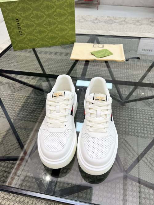 Gucci Men's Ace Leather Sneaker - Iconic Style & Superior Comfort 1 Gucci Men's Ace Leather Sneaker - Iconic Style & Superior Comfort