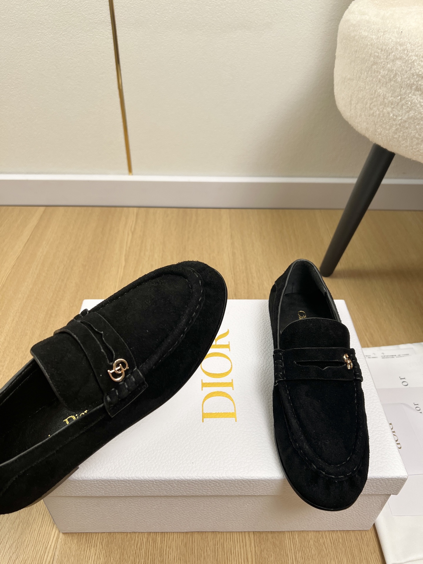 Dior Style Black Leather Women's Shoes style reference detail image 5 from source 785057