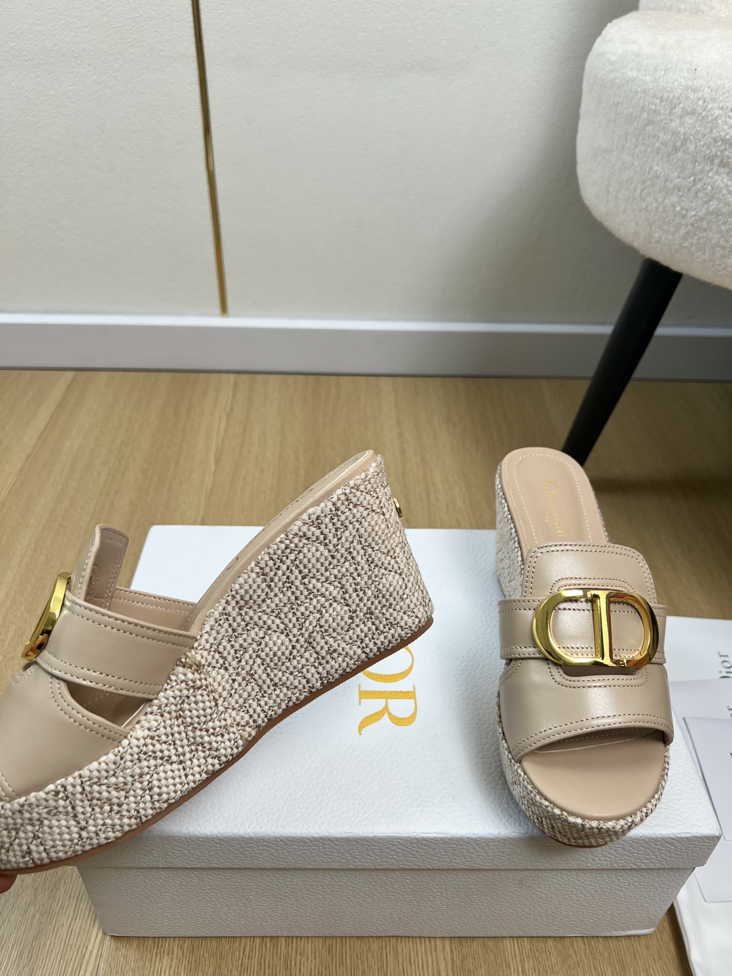 Dior Style White Leather Women's Shoes style reference detail image 6 from source 785061