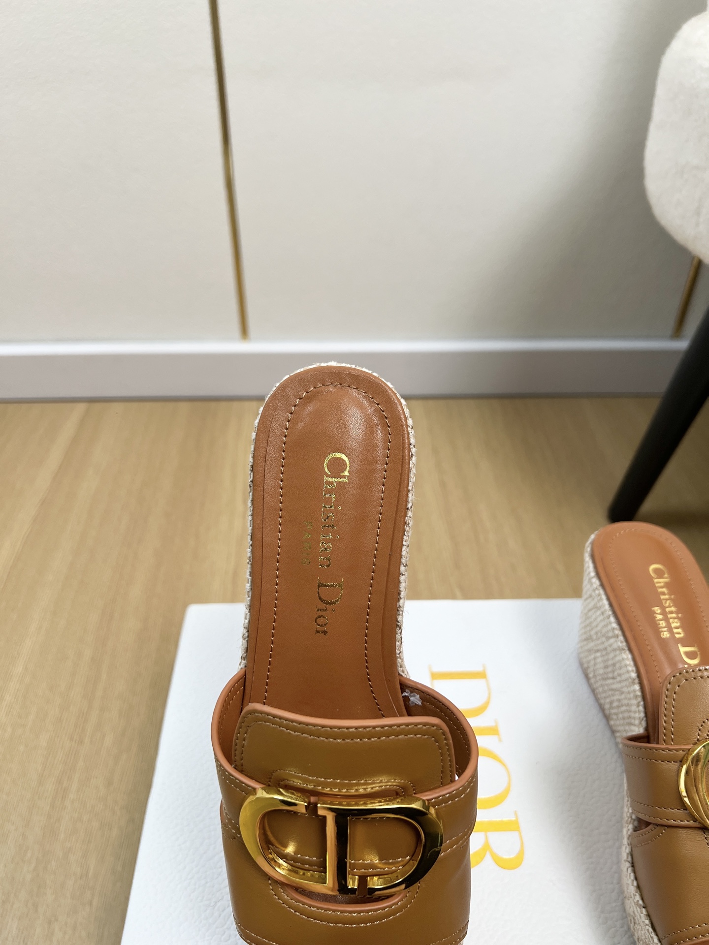 Dior Style White Leather Women's Shoes style reference detail image 7 from source 785062