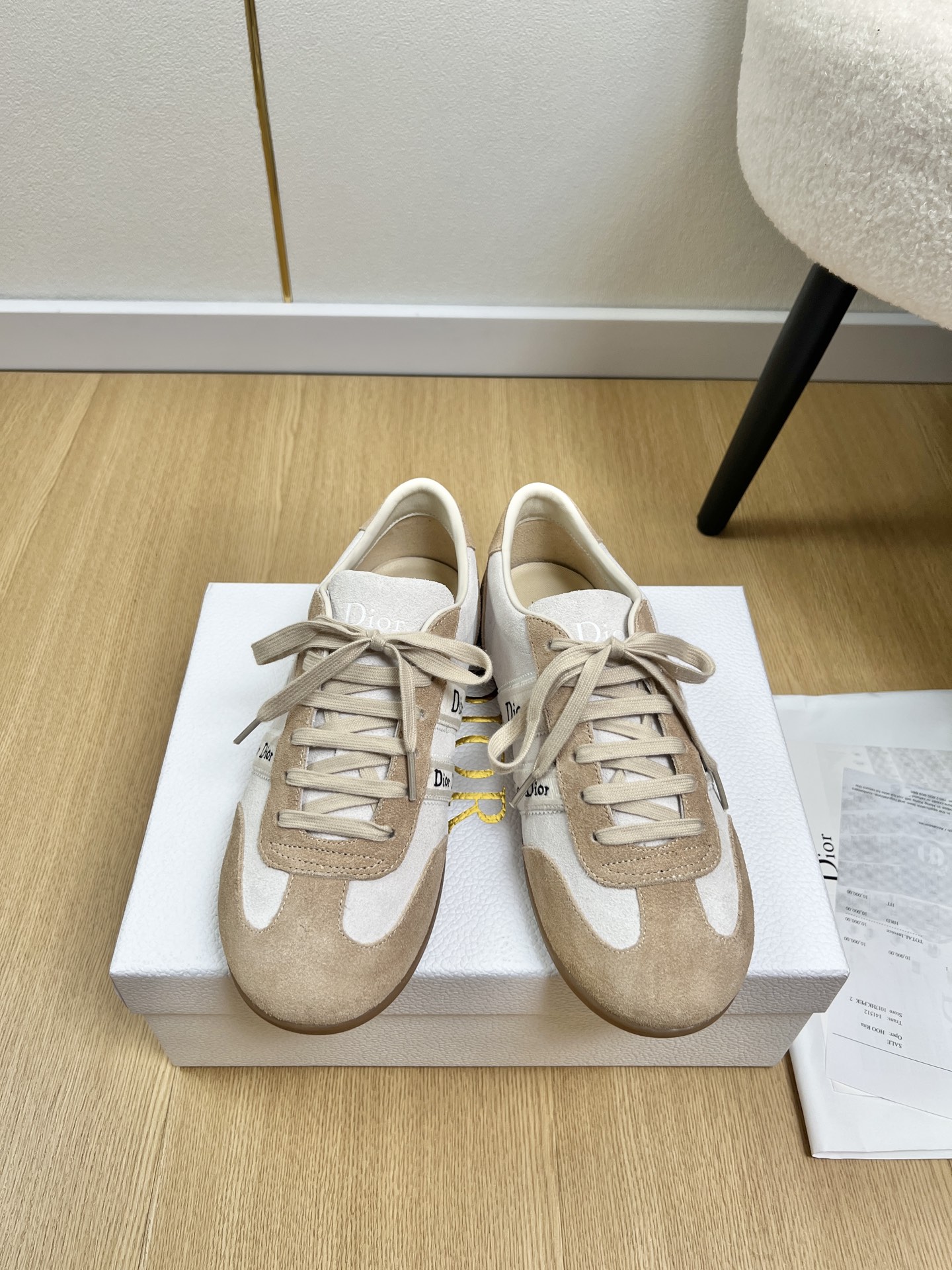 Dior Style White Leather Women's Shoes style reference detail image 1 from source 785065