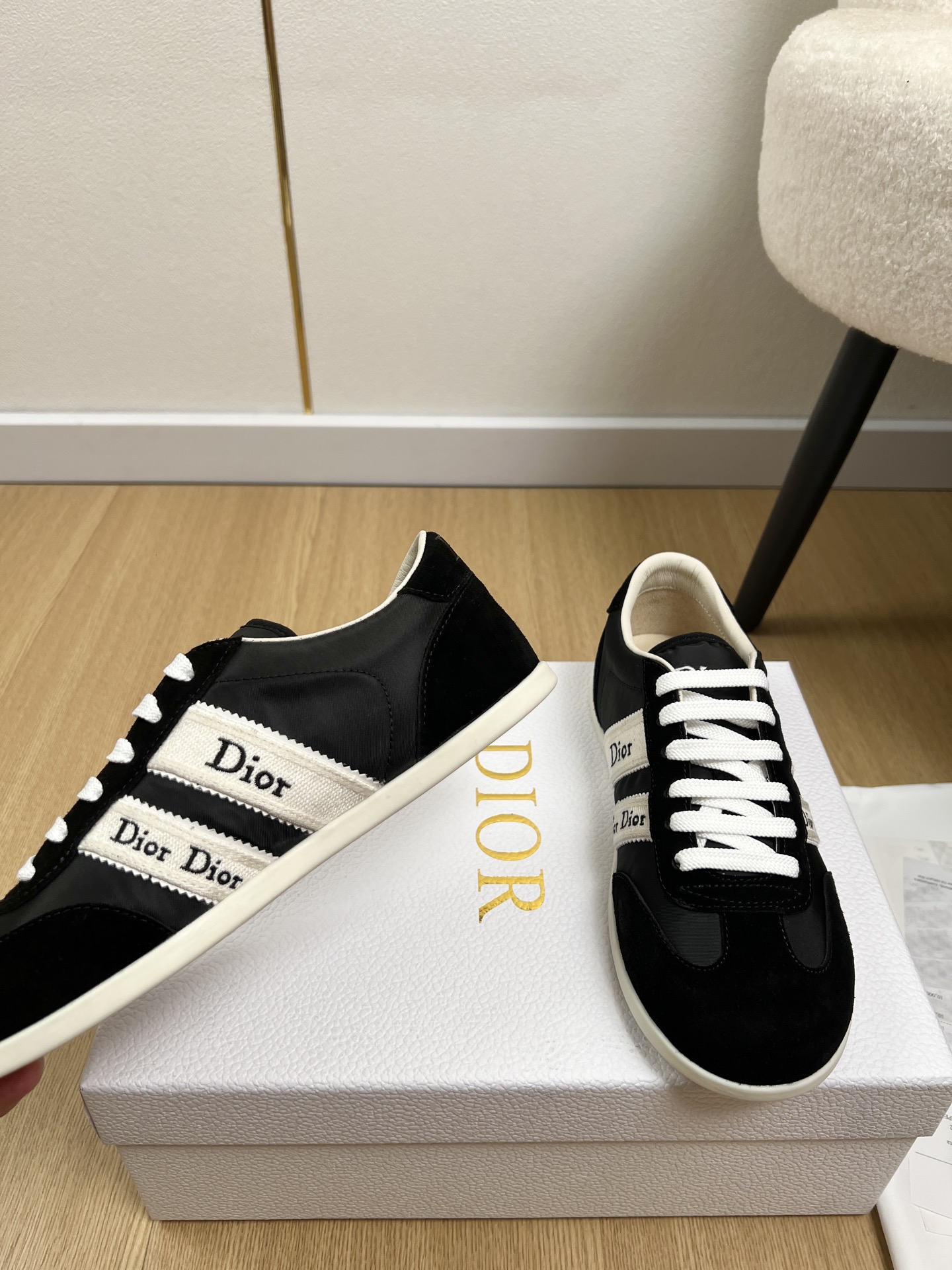Dior Style White Leather Women's Shoes style reference detail image 6 from source 785067