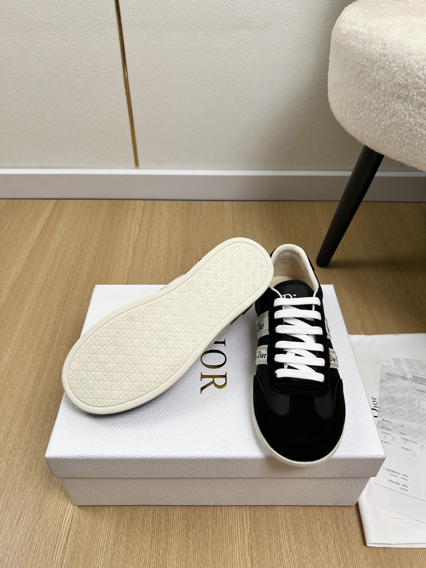 Dior Style White Leather Women's Shoes style reference detail image 9 from source 785067