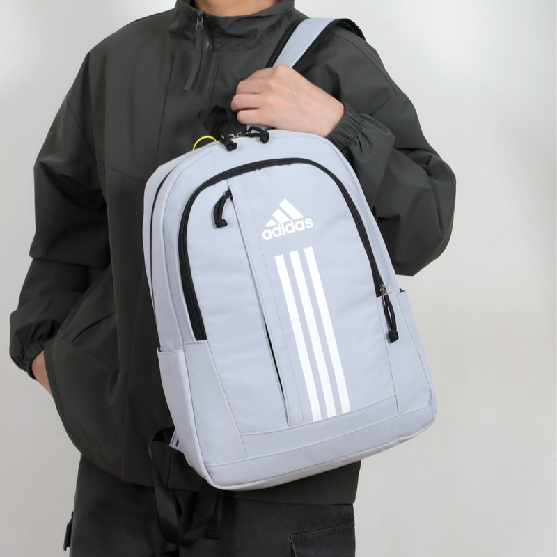 💰85 Adidas阿迪达斯 男女同款休闲双肩包时尚潮流户外运动大容量背包高中大学生书包电脑包 尺寸:45×32×15