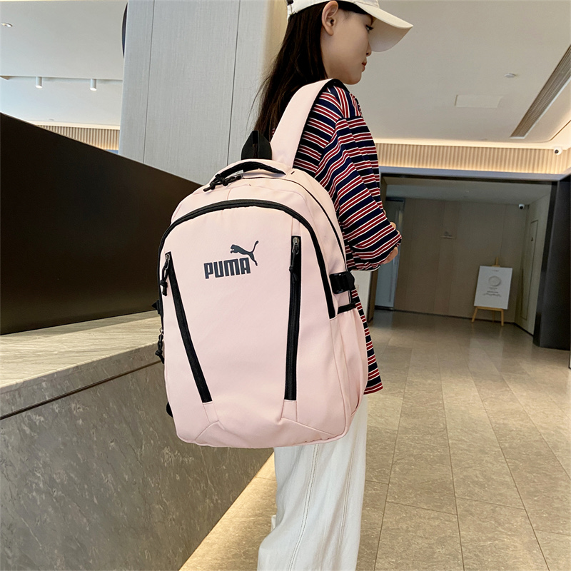 🛒购物价：55💰[江苏档口]PUMA彪马 男女同款简约百搭休闲双肩包时尚运动大容量背包校园高中大学生书包电脑包 尺寸:46×31×18