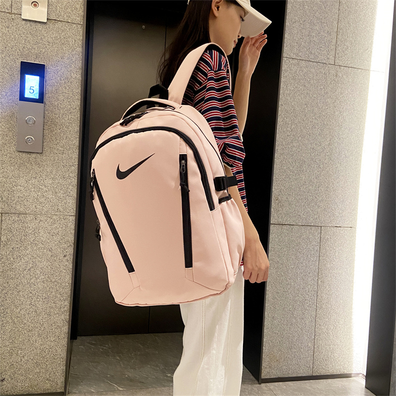🛒购物价：55💰[江苏档口]NIKE耐克 男女同款简约百搭休闲双肩包时尚运动大容量背包校园高中大学生书包电脑包 尺寸:46×31×18
