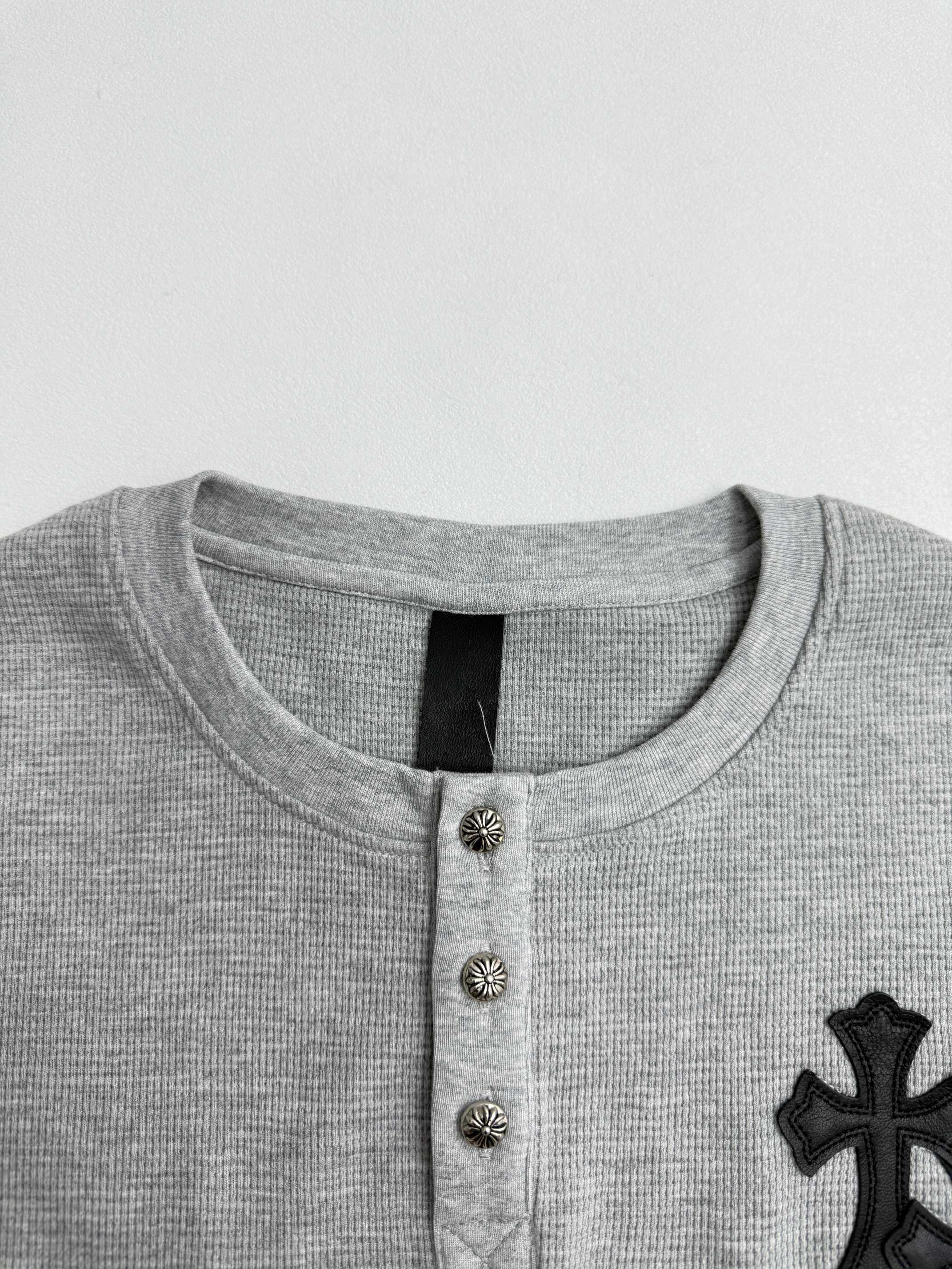 P195
Chrome Hearts克罗心皮标华夫格卫衣

S/M/L