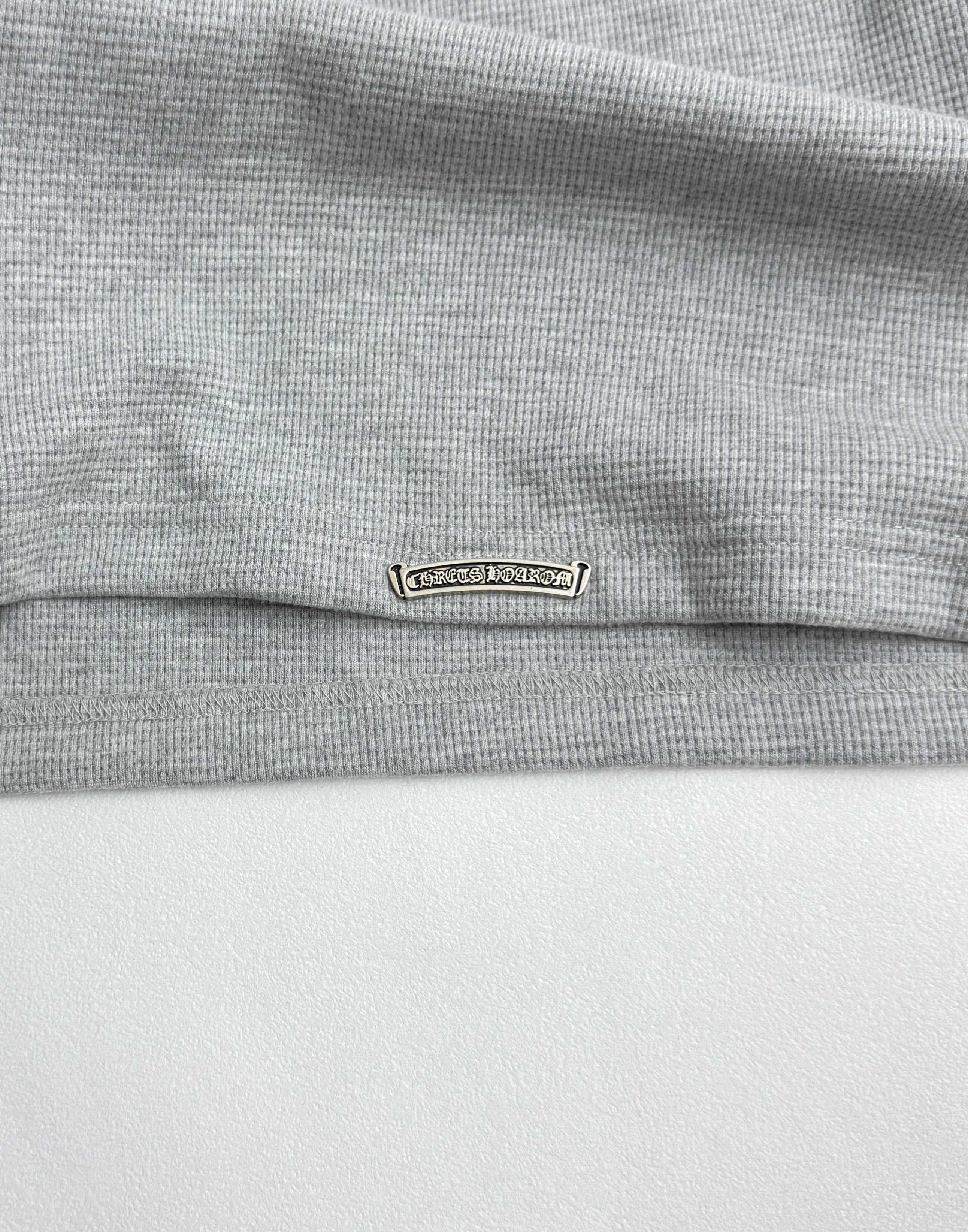 P195
Chrome Hearts克罗心皮标华夫格卫衣

S/M/L