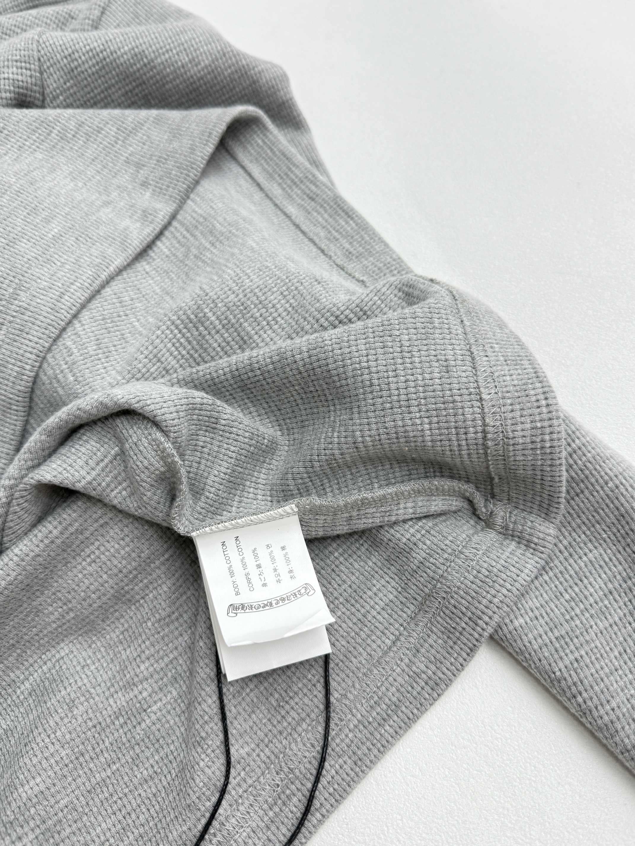 P195
Chrome Hearts克罗心皮标华夫格卫衣

S/M/L