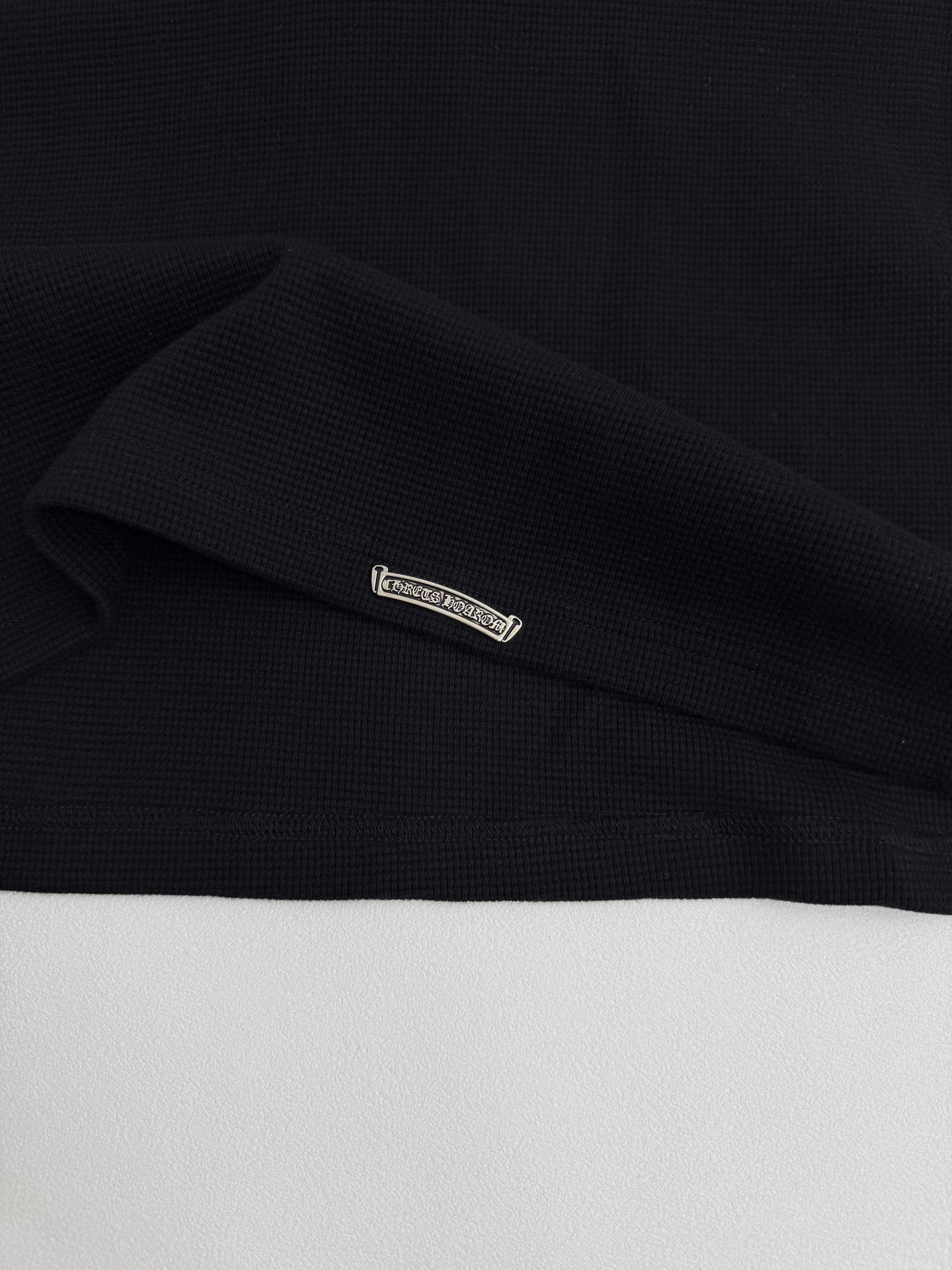 P195
Chrome Hearts克罗心皮标华夫格卫衣

S/M/L