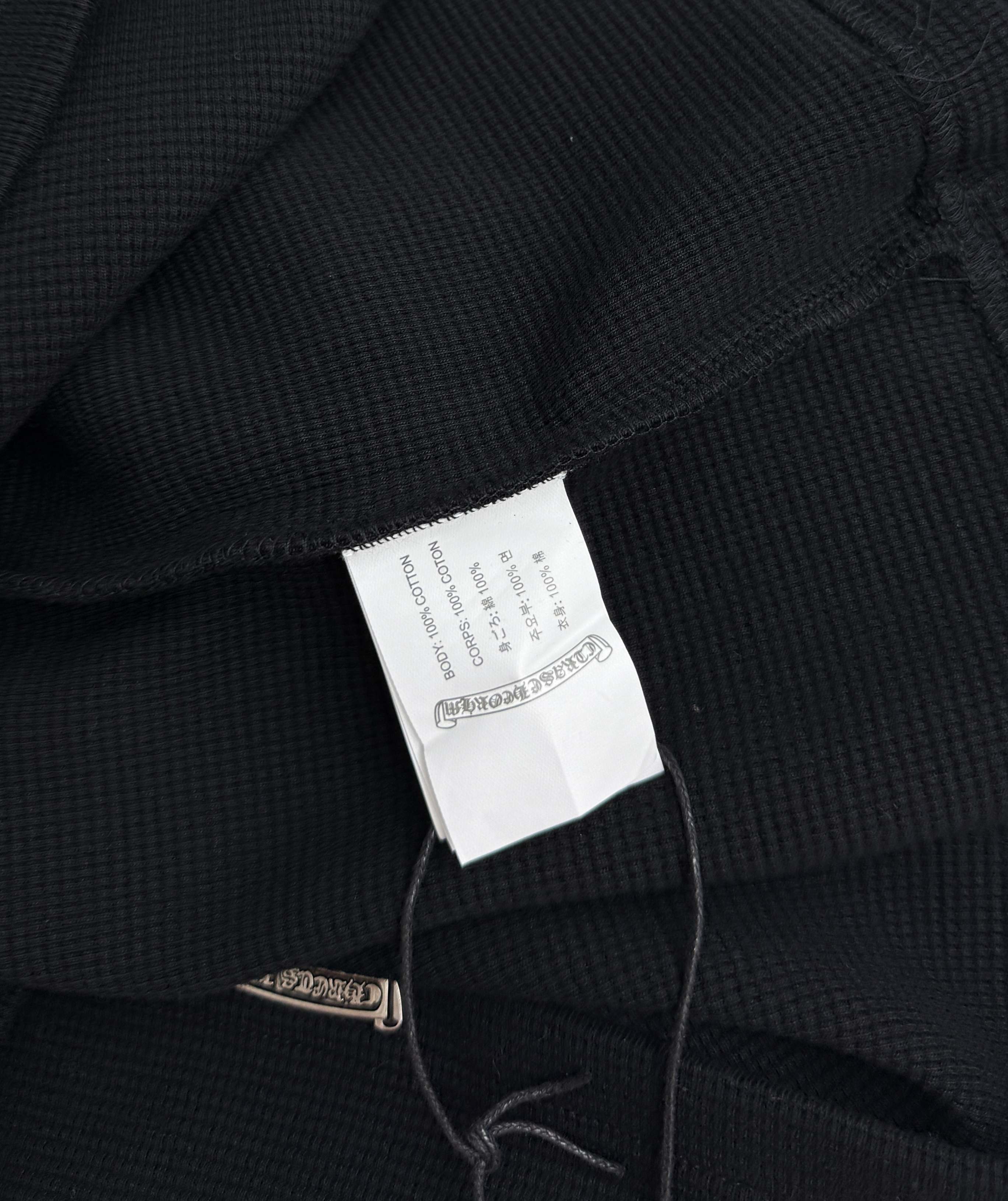 P195
Chrome Hearts克罗心皮标华夫格卫衣

S/M/L