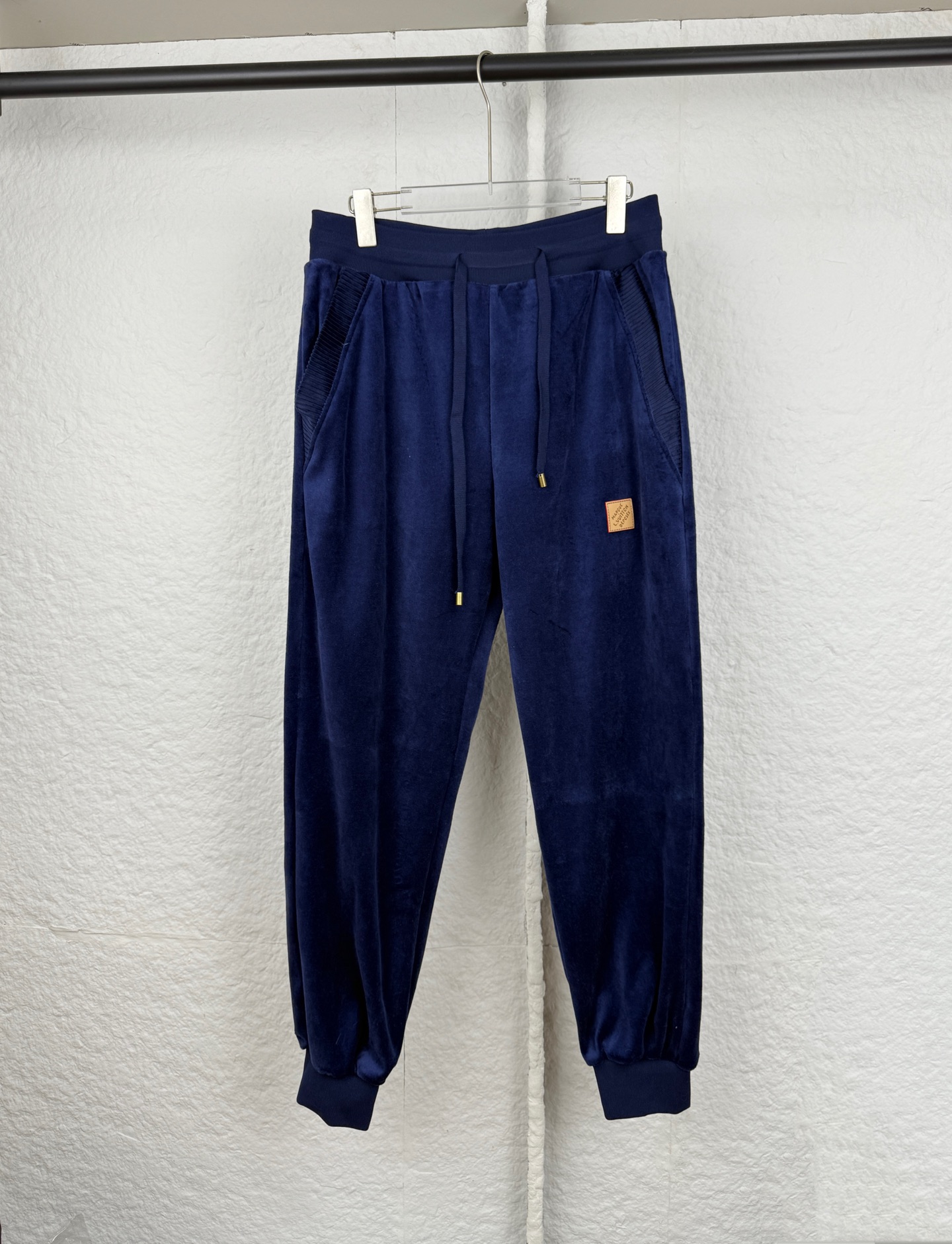 P250 1V Pantalón Louis de terciopelo con cremallera y bolsillo con cordón de canalé S/M/L/XL
