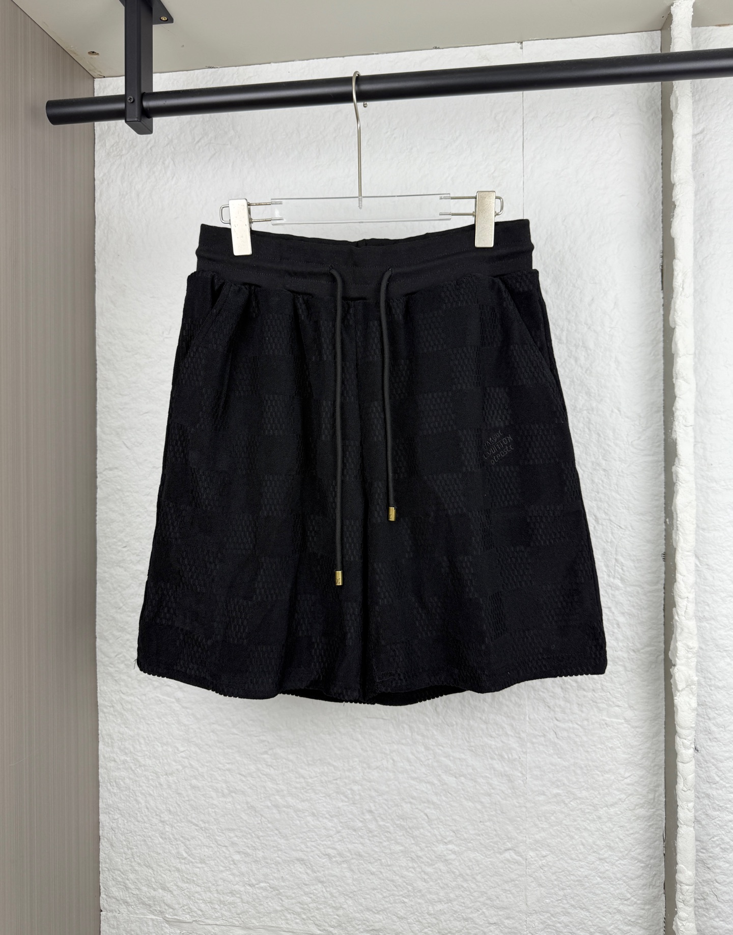 P180 1V Luis cuadros toalla cordón pantalones cortos S/M/L/XL
