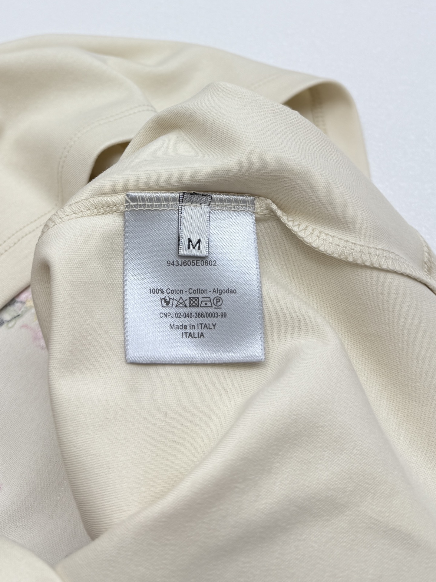 Dior Dior迪奥女款花卉刺绣T恤短袖