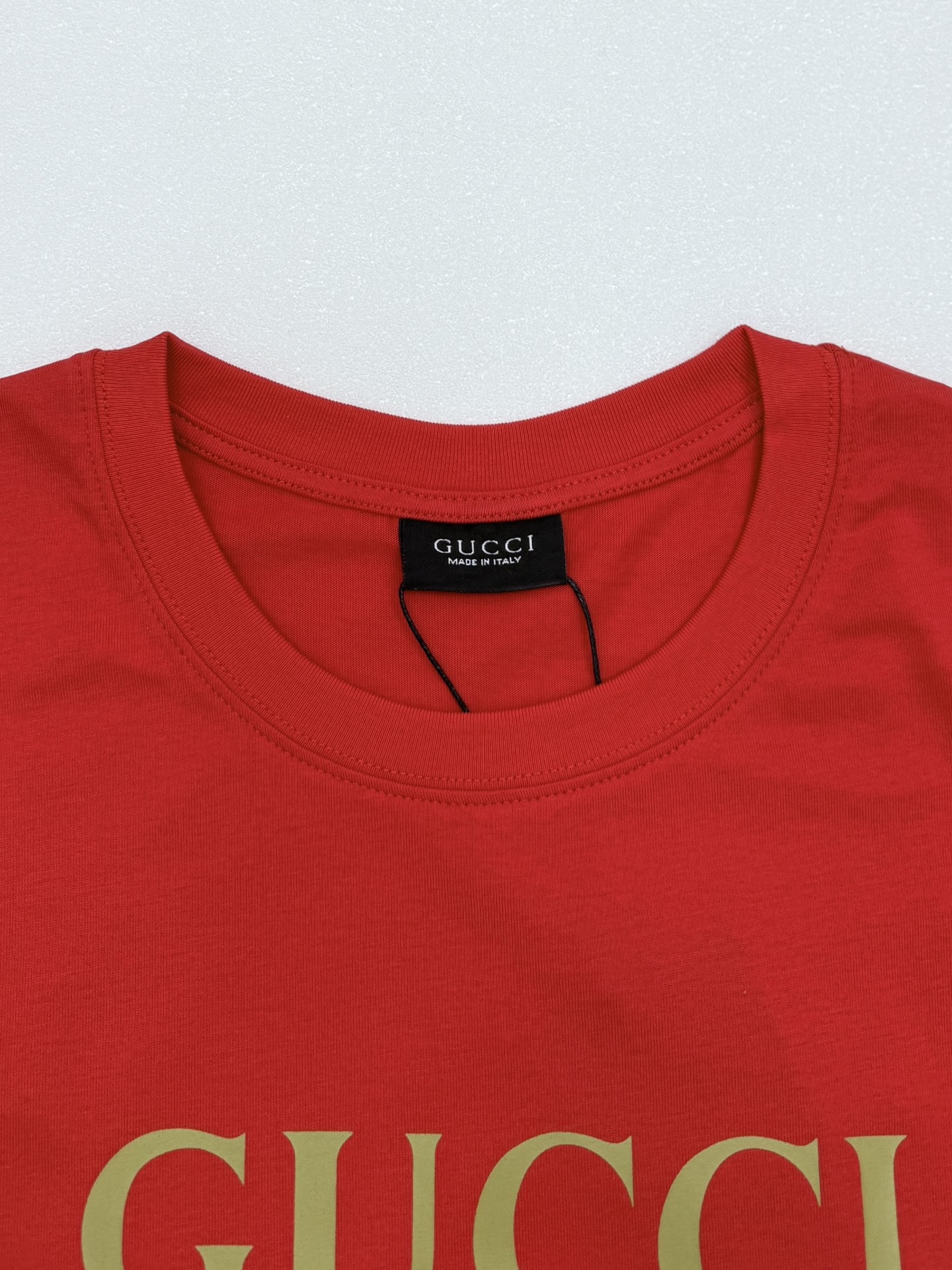 Gucci Gucci古驰腰带印花T恤短袖