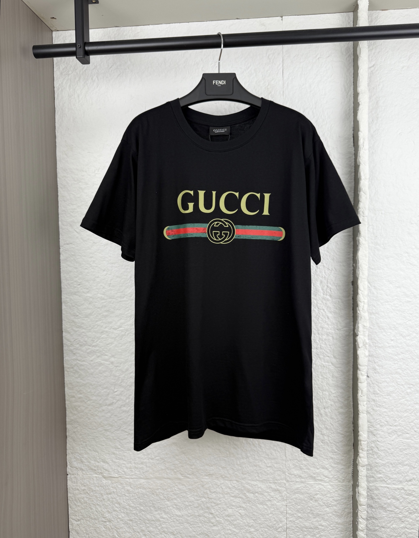 Gucci Gucci古驰腰带印花T恤短袖