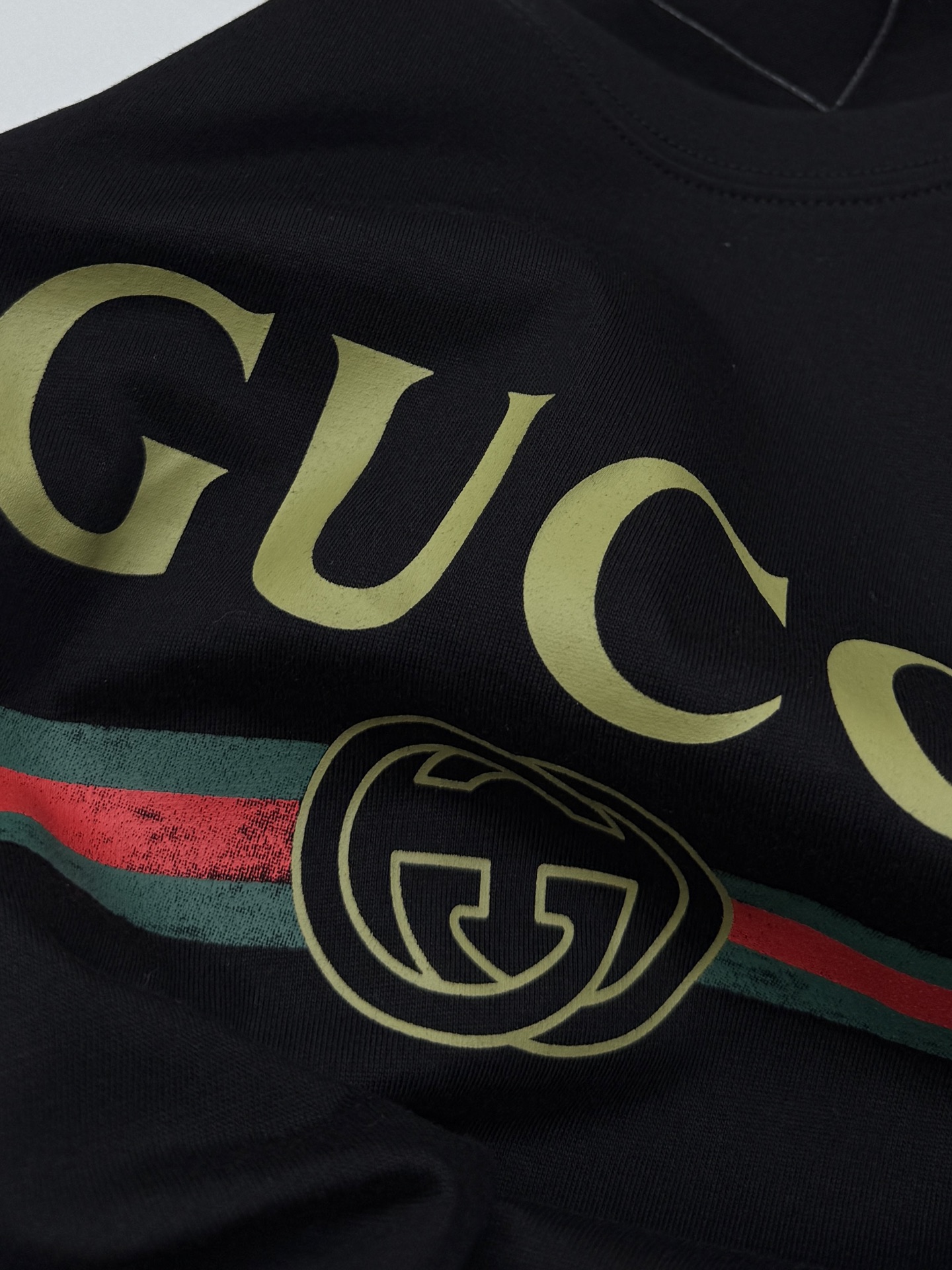 Gucci Gucci古驰腰带印花T恤短袖