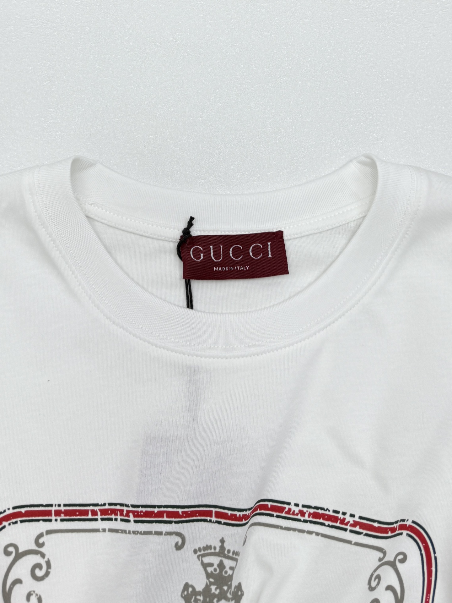 Gucci Gucci古驰做旧印花T恤短袖