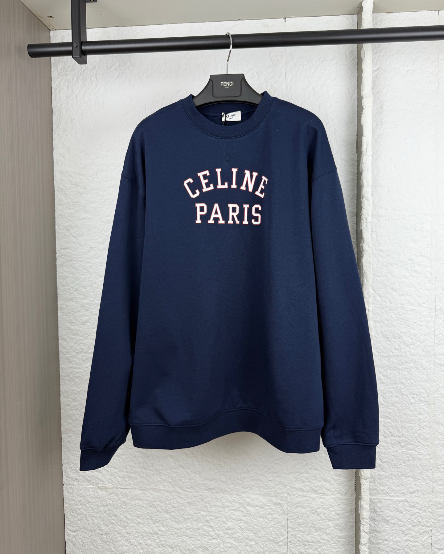 Celine Celine赛琳字母印花圆领卫衣