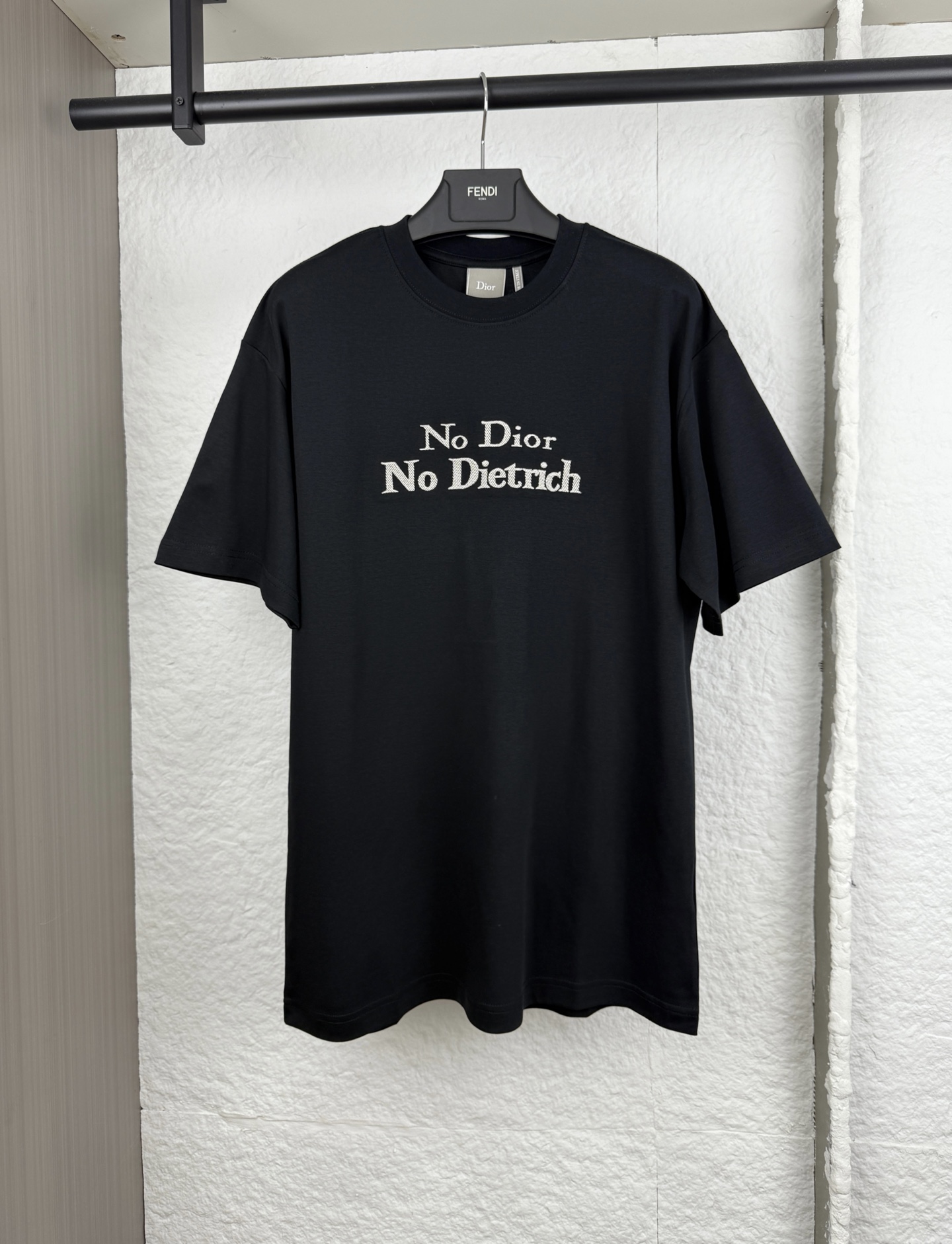 Dior Dior迪奥棉质字母刺绣T恤短袖