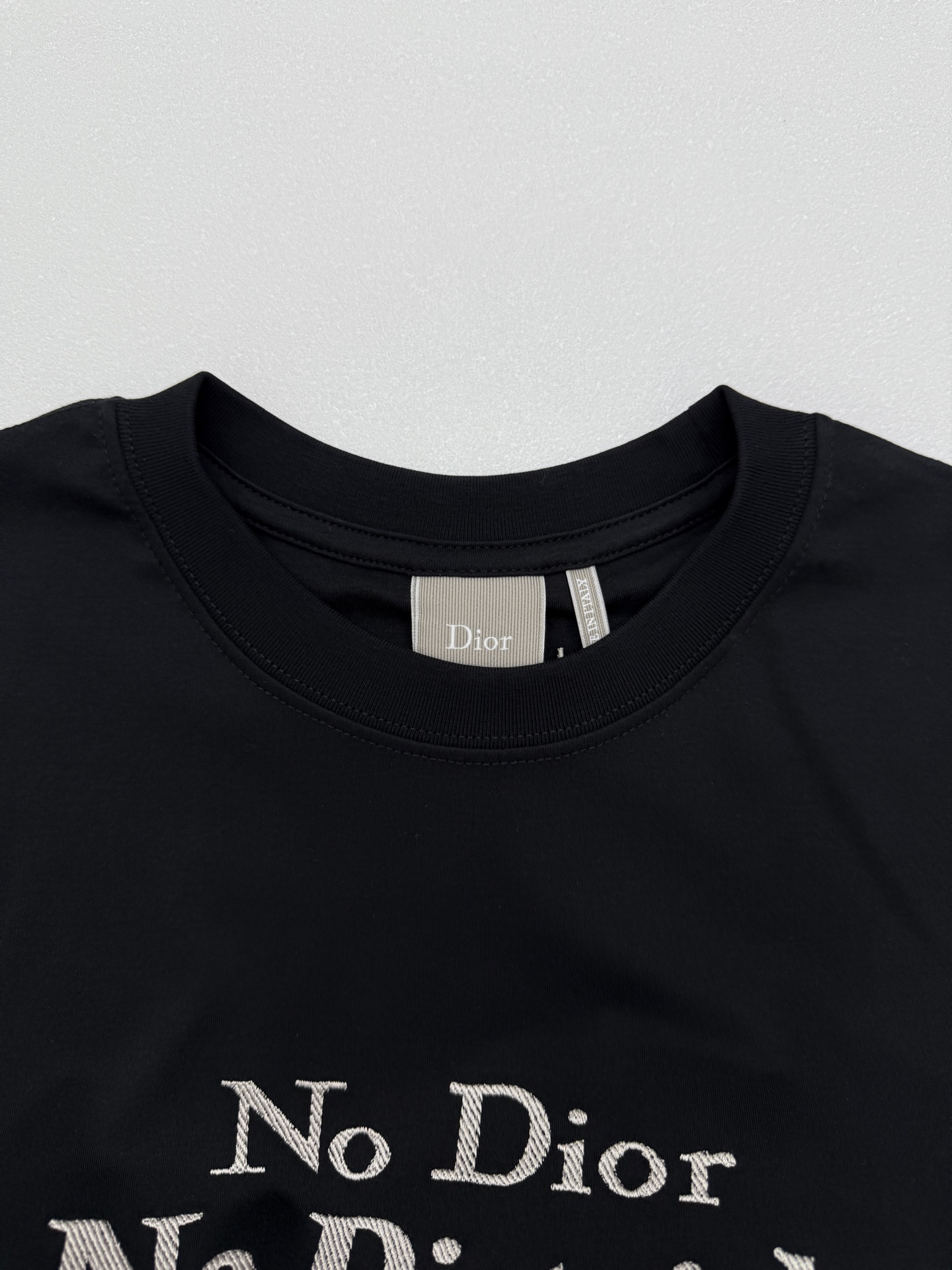 Dior Dior迪奥棉质字母刺绣T恤短袖