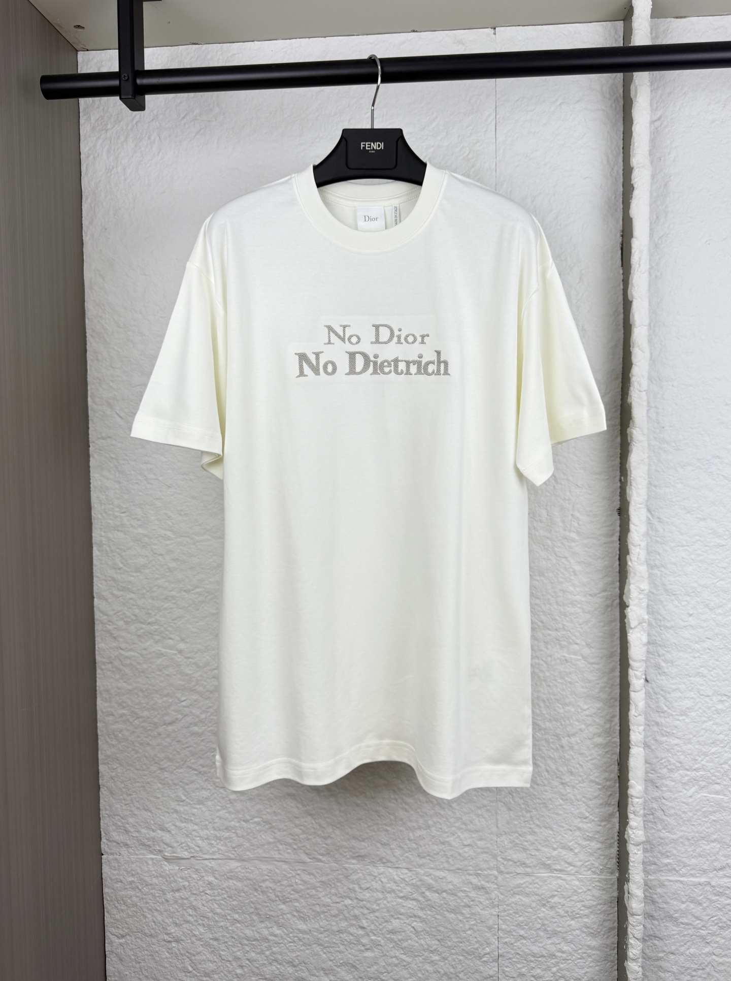 Dior Dior迪奥棉质字母刺绣T恤短袖