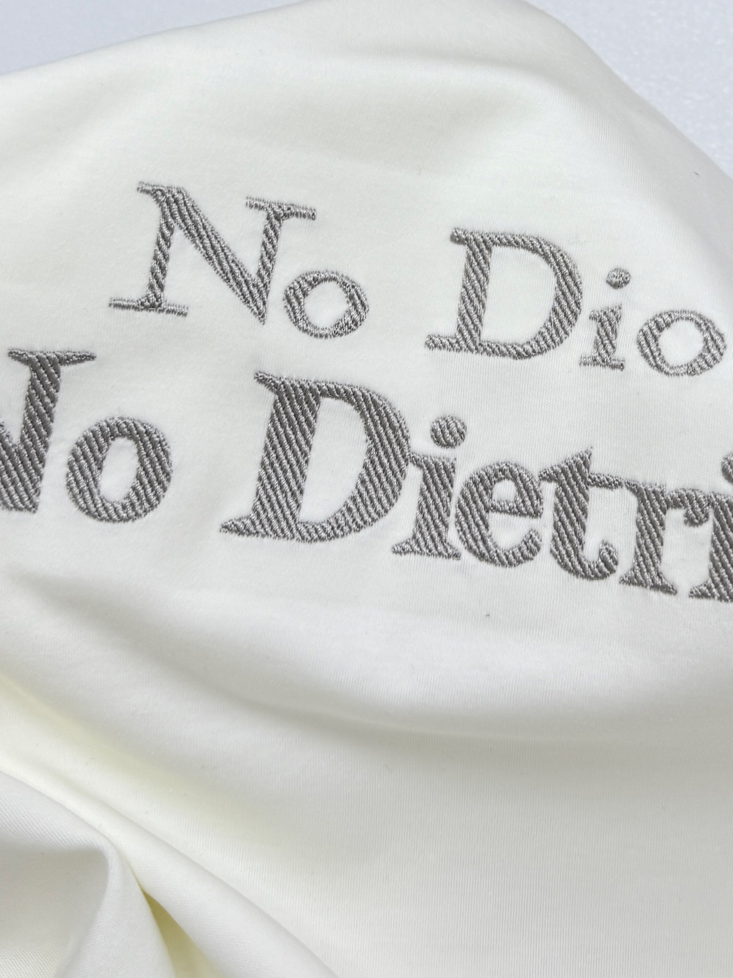 Dior Dior迪奥棉质字母刺绣T恤短袖