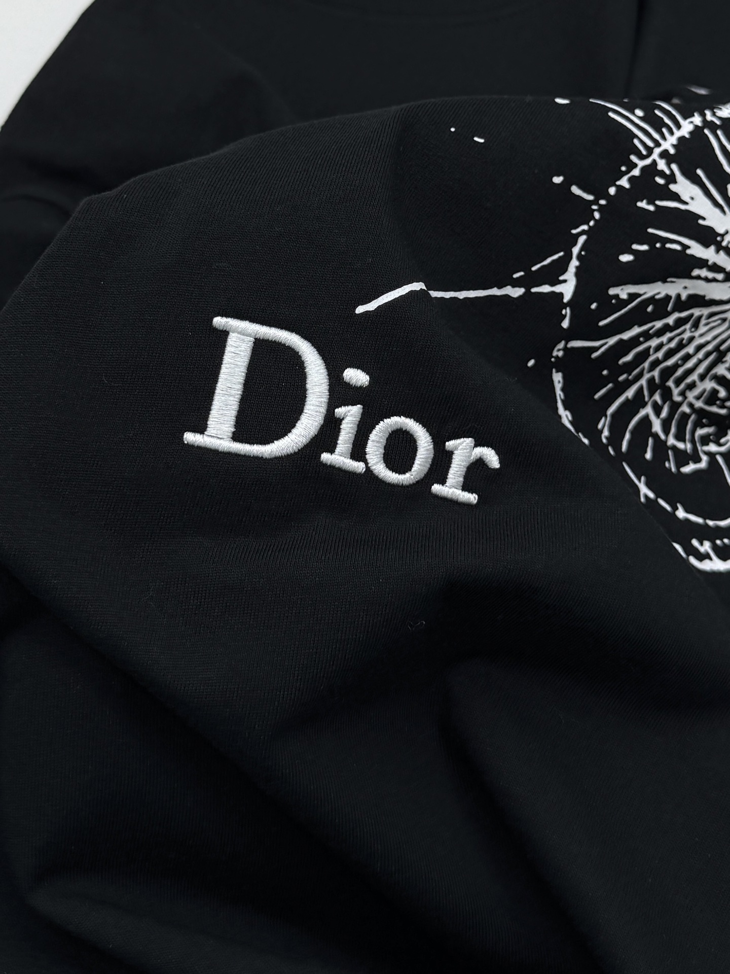 Dior Dior迪奥BOOK COVER字母刺绣T恤短袖
