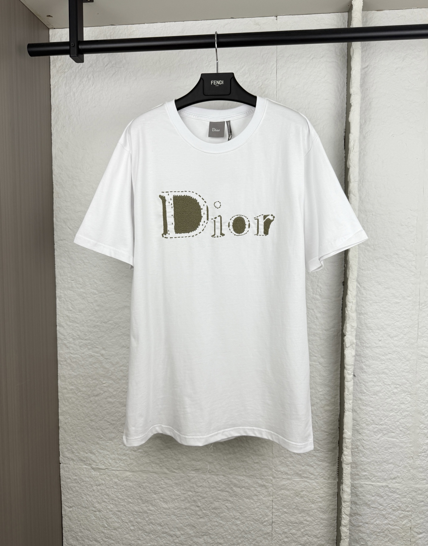 Dior Dior迪奥字母刺绣T恤短袖