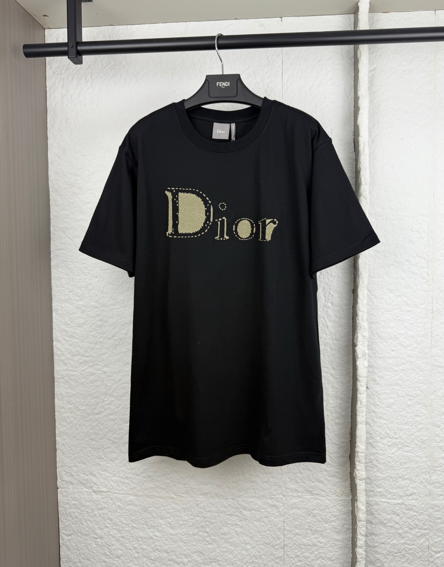 Dior Dior迪奥字母刺绣T恤短袖