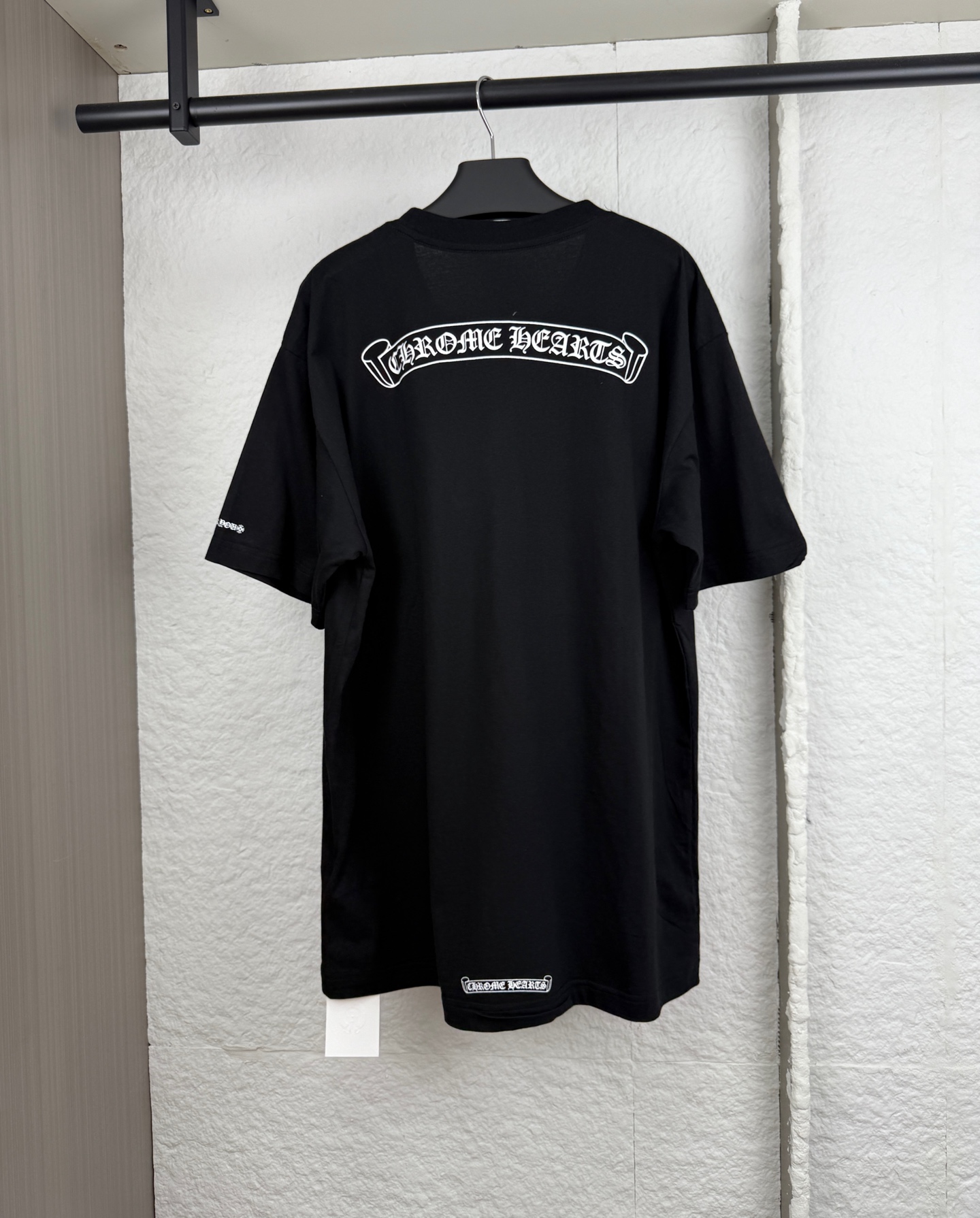 Chrome Hearts Chrome Hearts克罗心胸口口袋梵文印花T恤短袖