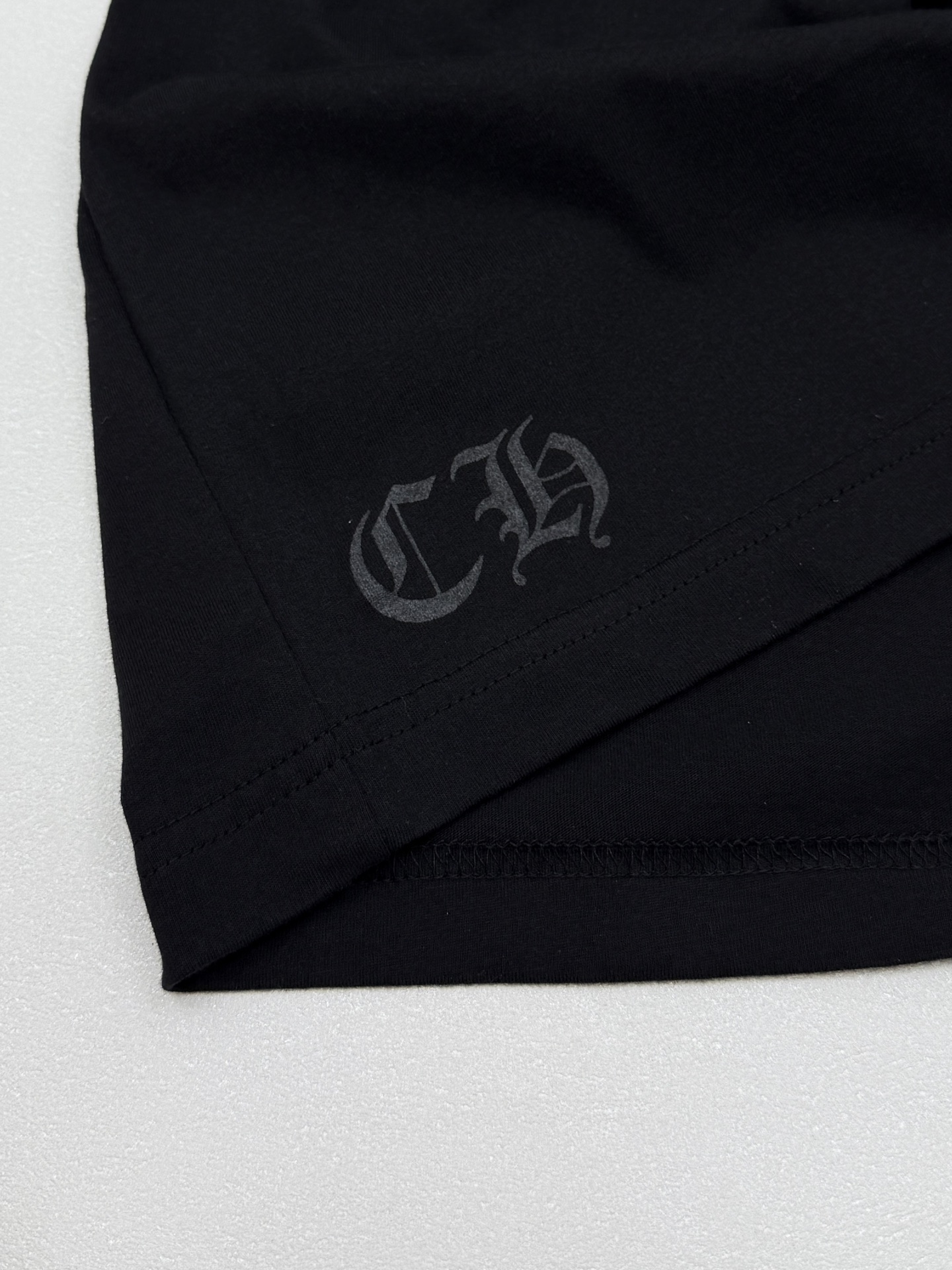Chrome Hearts Chrome Hearts克罗心胸口口袋梵文印花T恤短袖