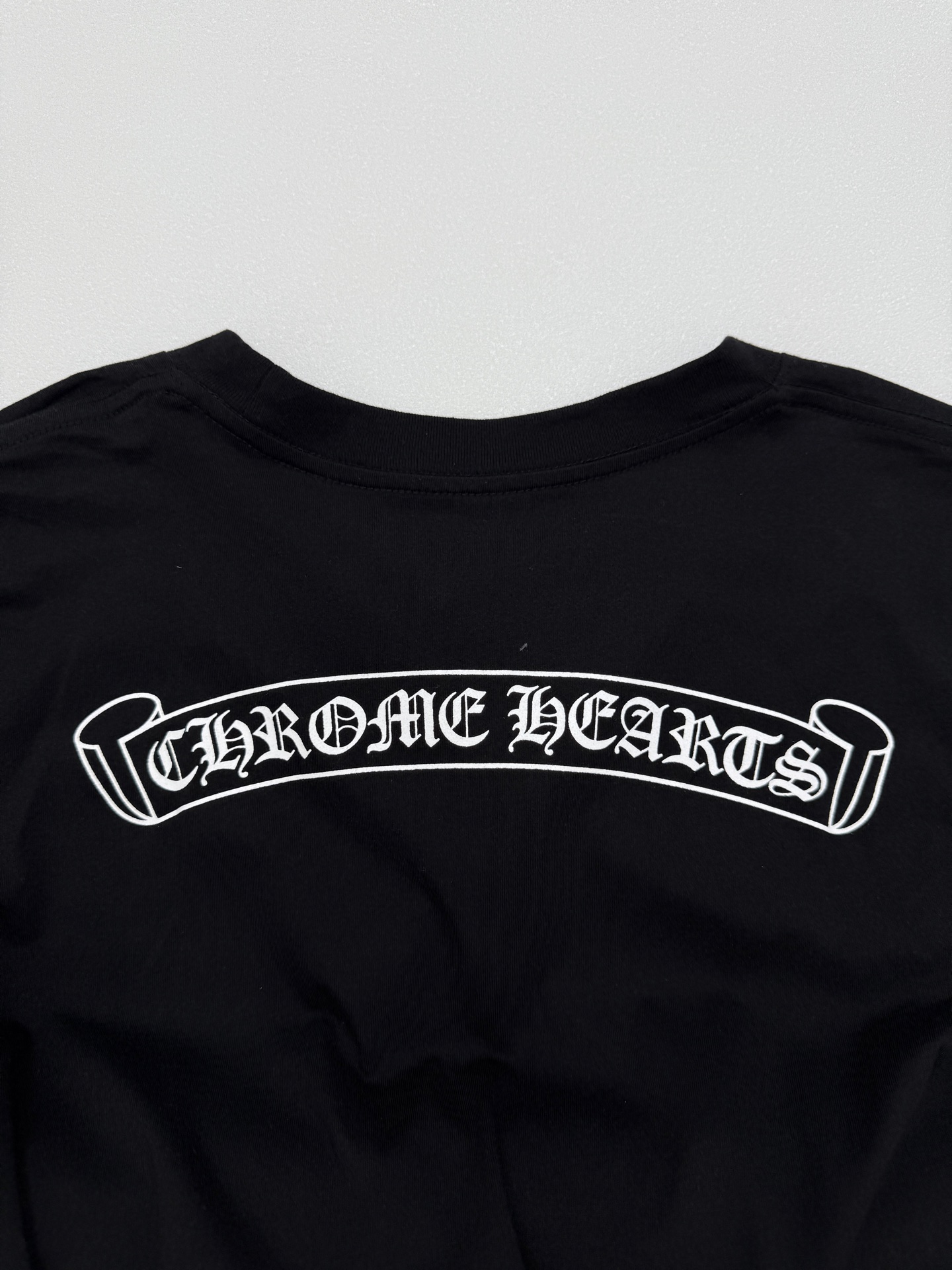 Chrome Hearts Chrome Hearts克罗心胸口口袋梵文印花T恤短袖