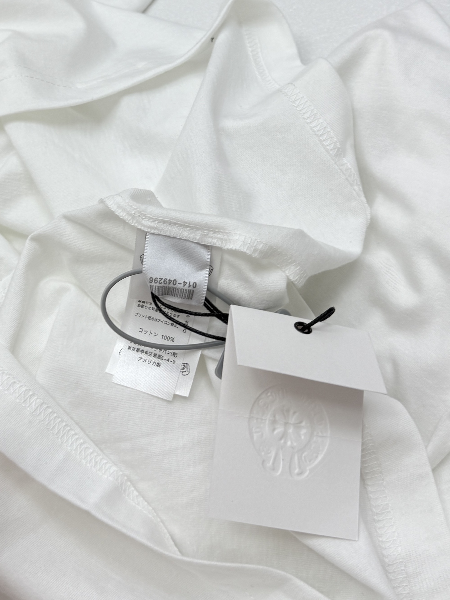 Chrome Hearts Chrome Hearts克罗心胸口口袋梵文印花T恤短袖