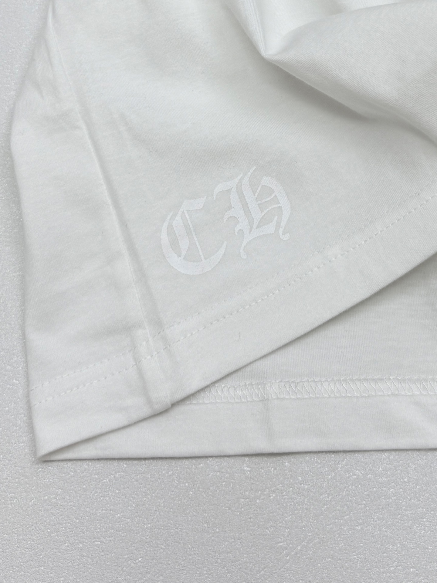 Chrome Hearts Chrome Hearts克罗心胸口口袋梵文印花T恤短袖