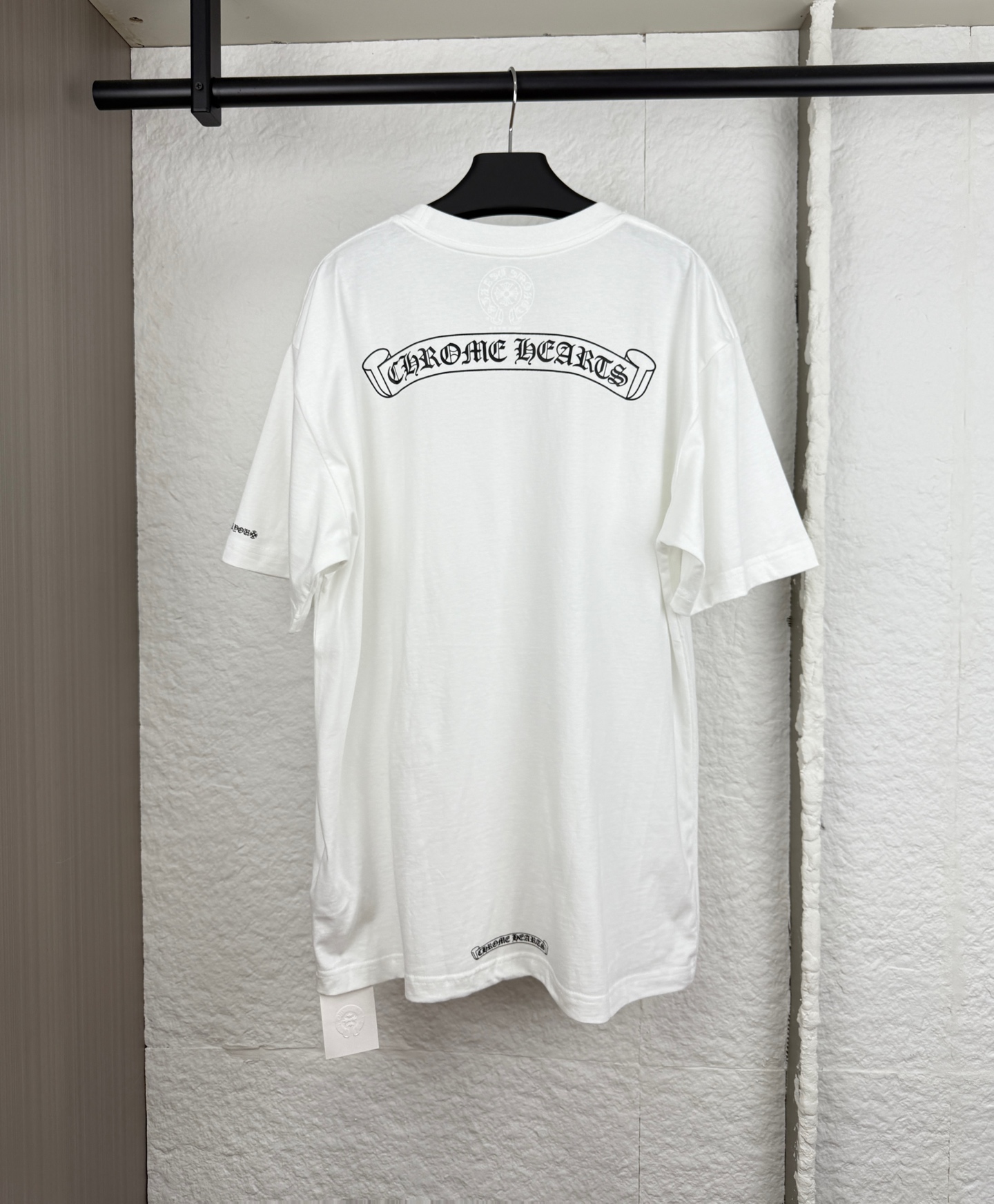 Chrome Hearts Chrome Hearts克罗心胸口口袋梵文印花T恤短袖