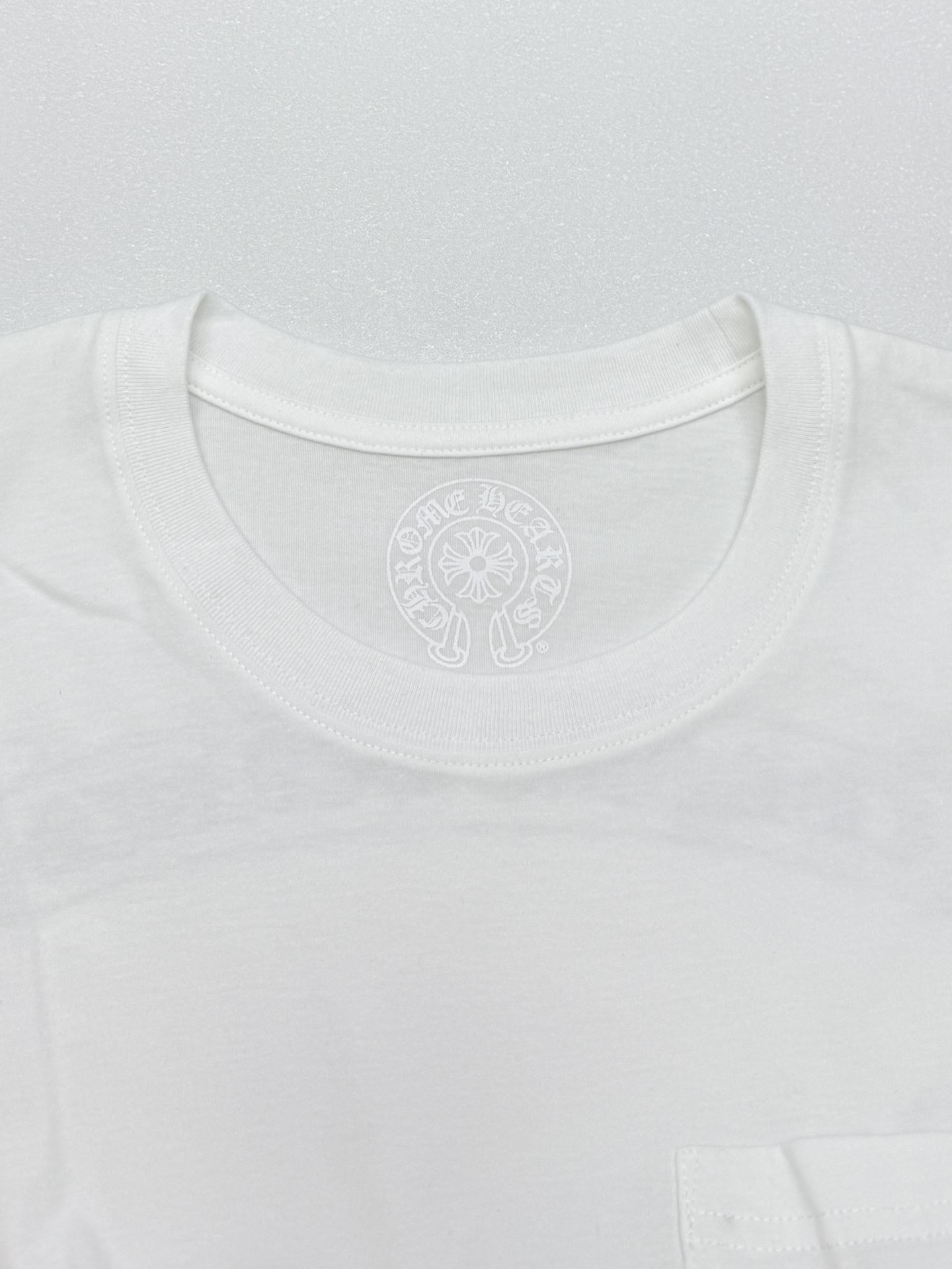 Chrome Hearts Chrome Hearts克罗心胸口口袋梵文印花T恤短袖