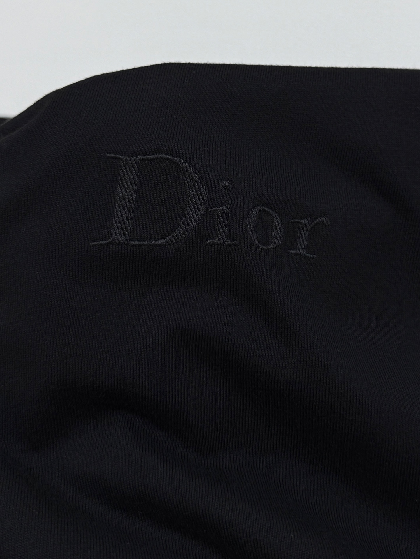 Dior Dior迪奥胸口字母刺绣T恤短袖