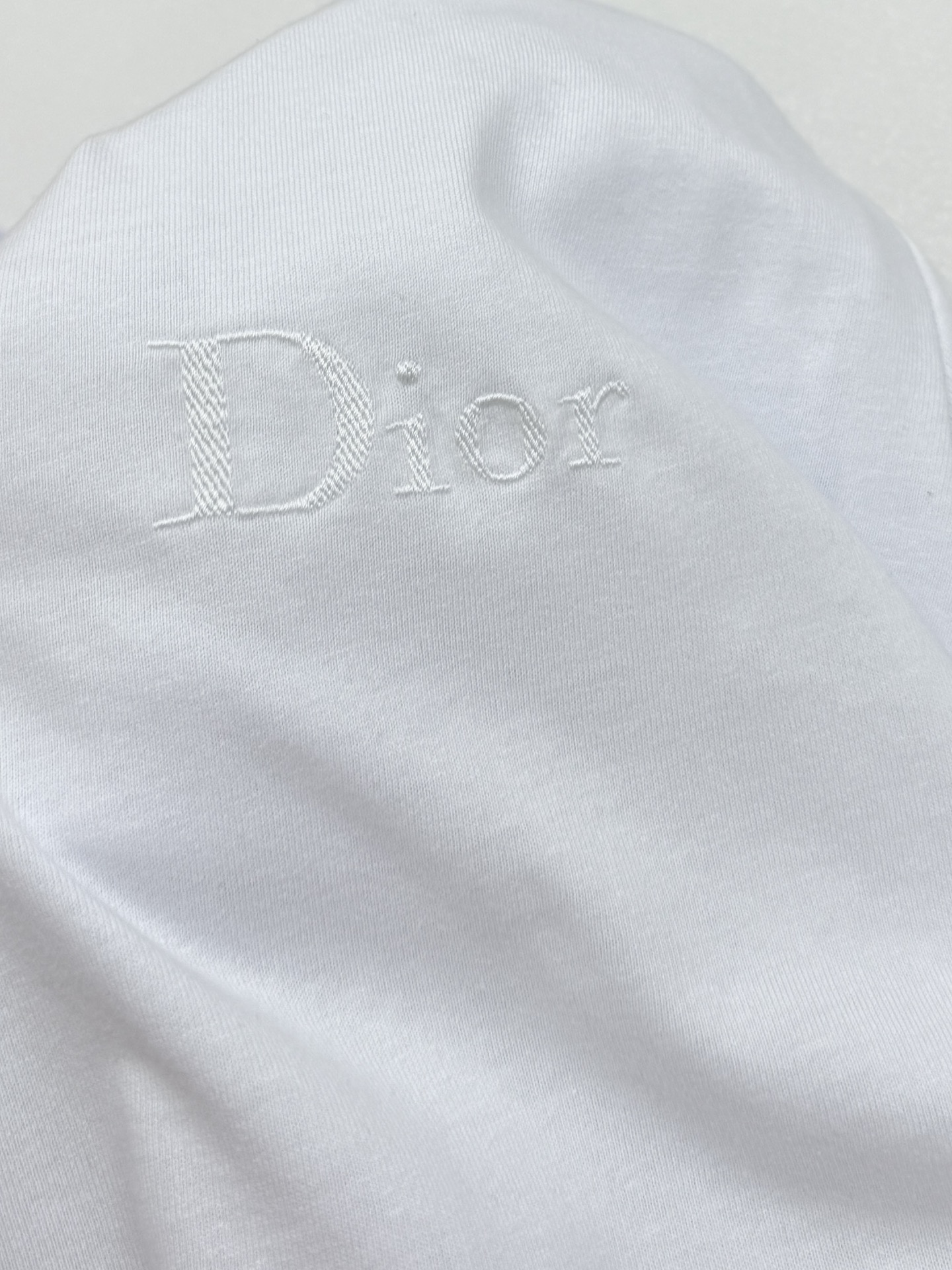Dior Dior迪奥胸口字母刺绣T恤短袖