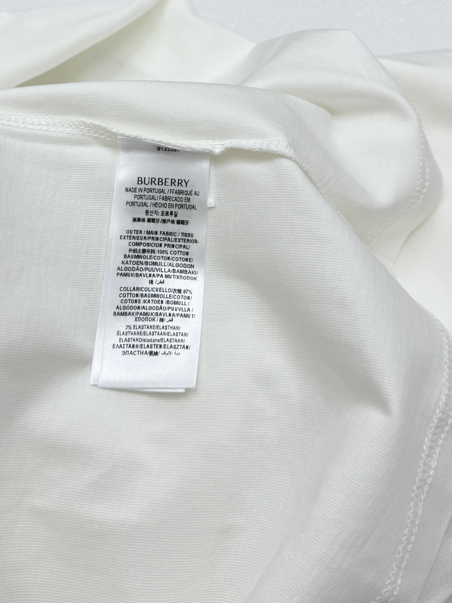 Burberry BBR巴宝莉字母印花T恤短袖