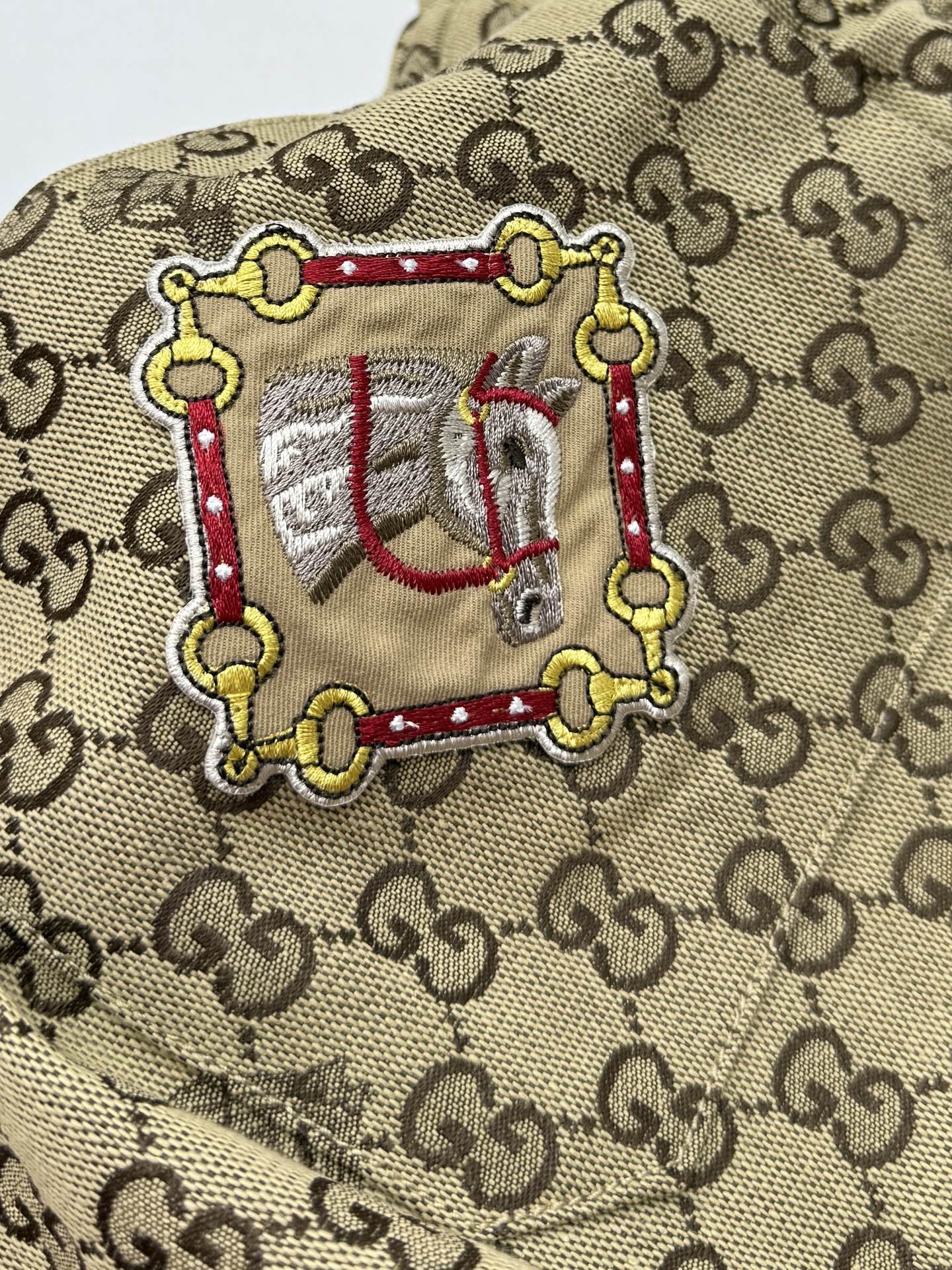 Gucci Gucci古驰双G马头刺绣抽绳短裤