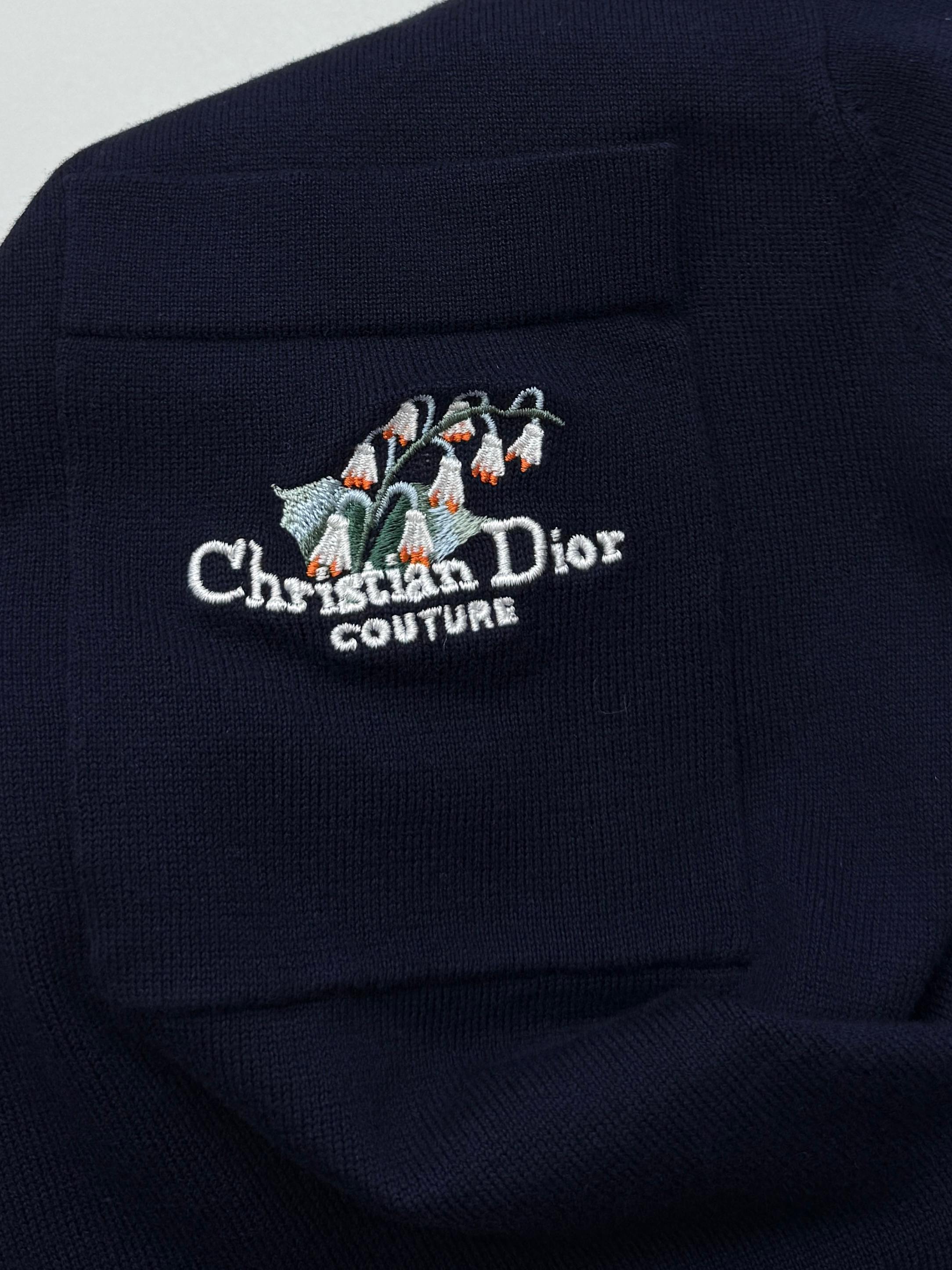 Dior Dior迪奥铃兰口袋刺绣polo衫