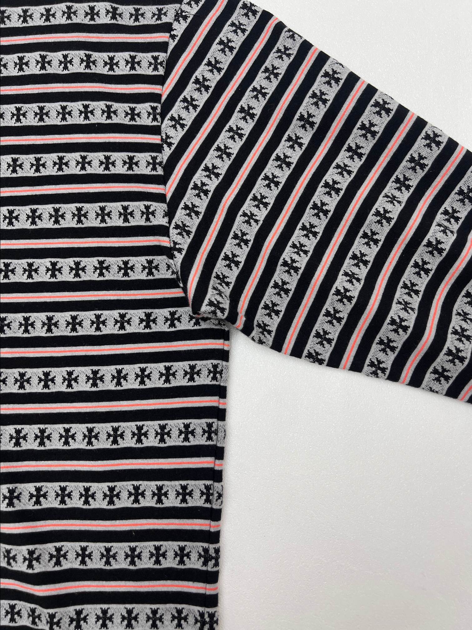 Chrome Hearts Chrome Hearts克罗心嘴巴刺绣长袖polo衫
