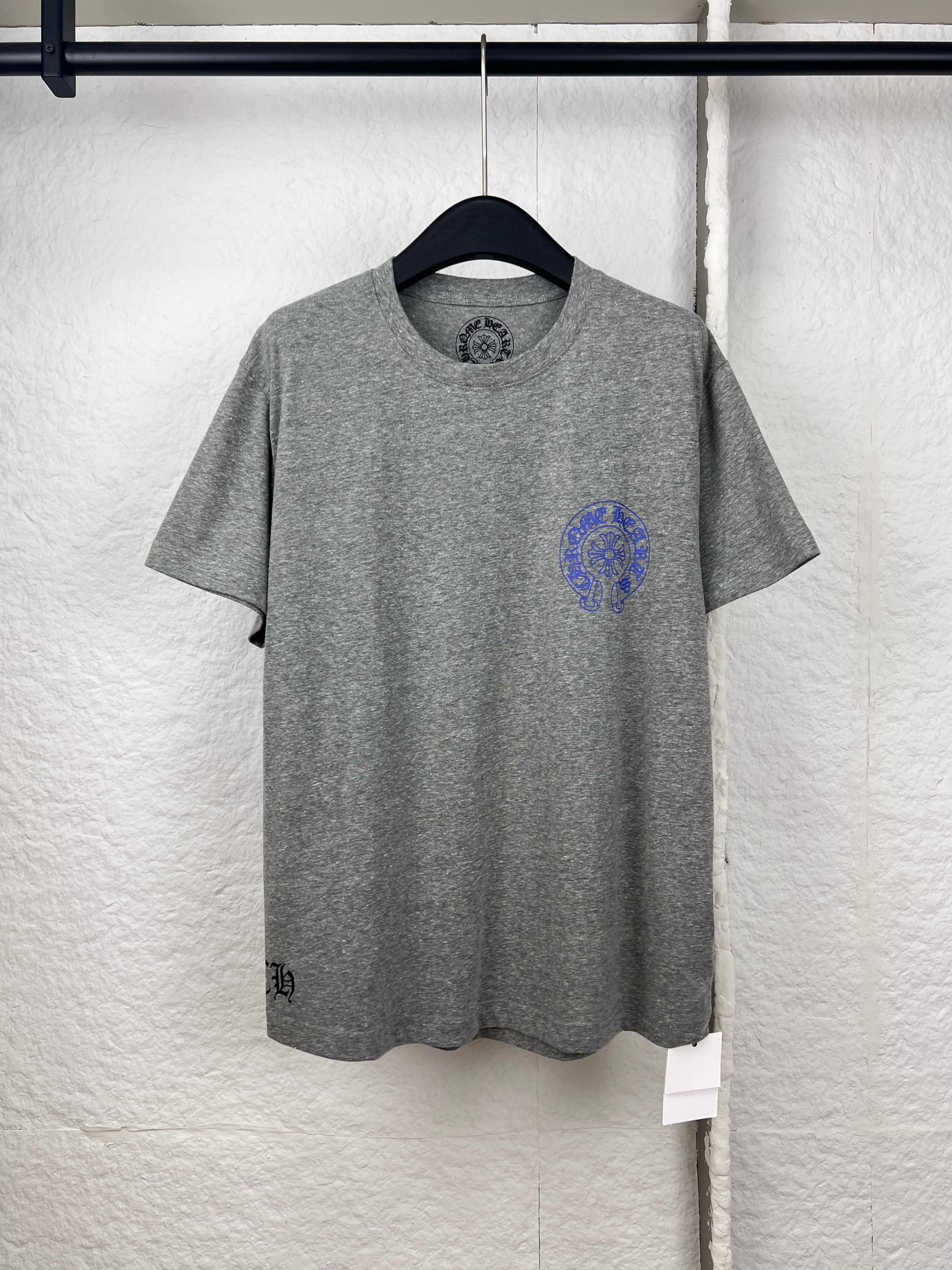 Chrome Hearts Chrome Hearts克罗心标志十字架印花T恤短袖