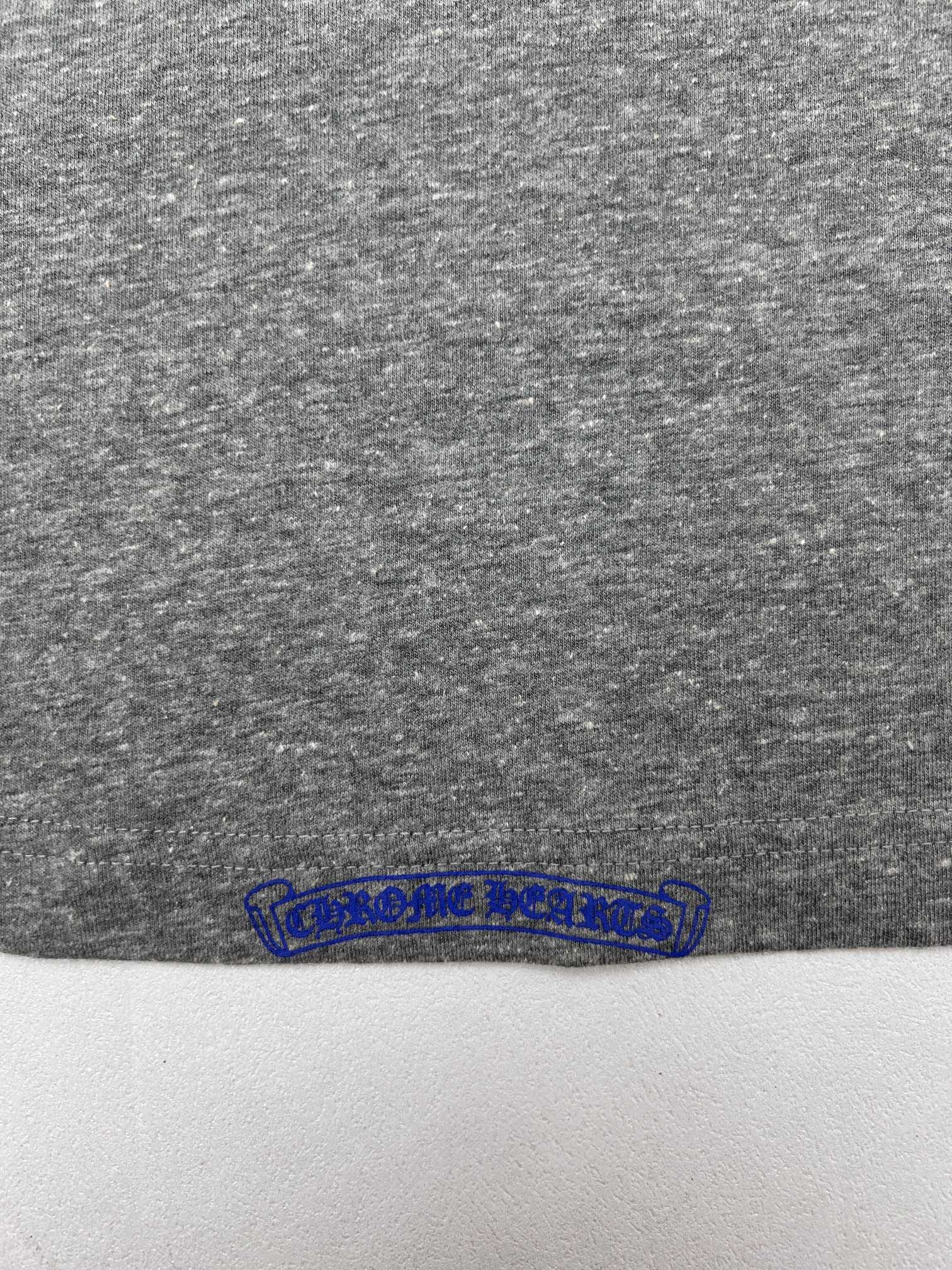 Chrome Hearts Chrome Hearts克罗心标志十字架印花T恤短袖