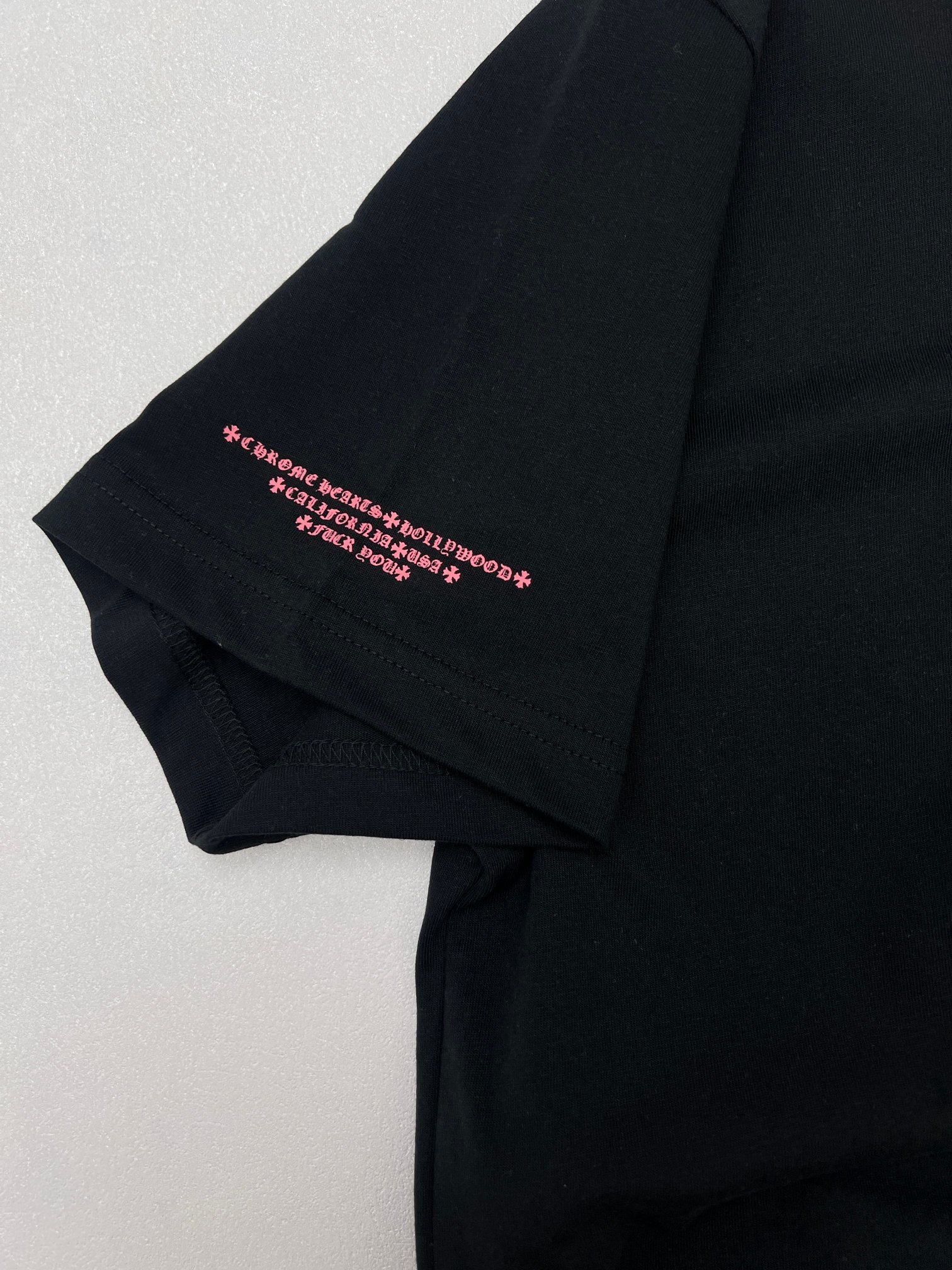 Chrome Hearts Chrome Hearts克罗心梵文印花T恤短袖