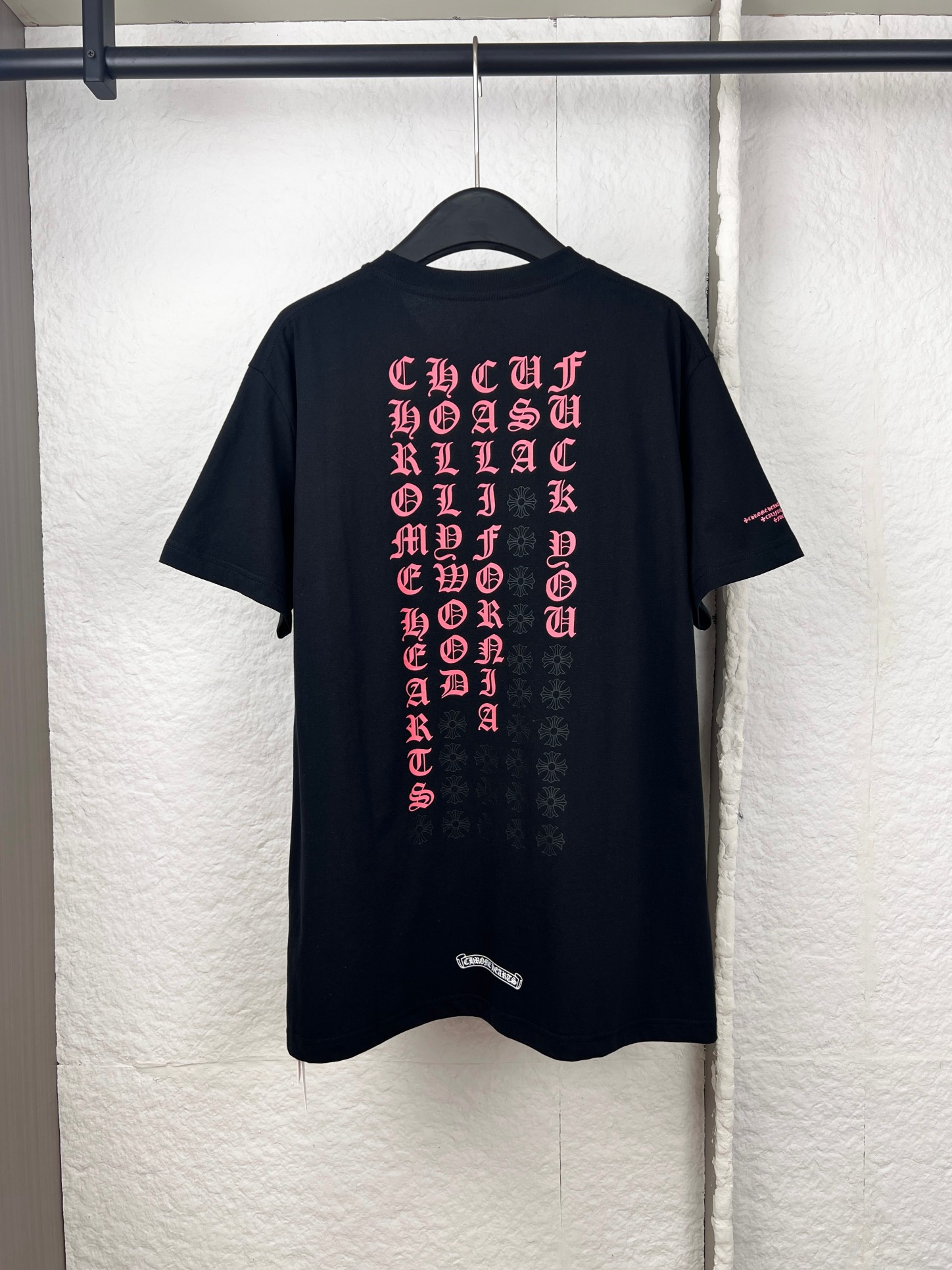 Chrome Hearts Chrome Hearts克罗心梵文印花T恤短袖