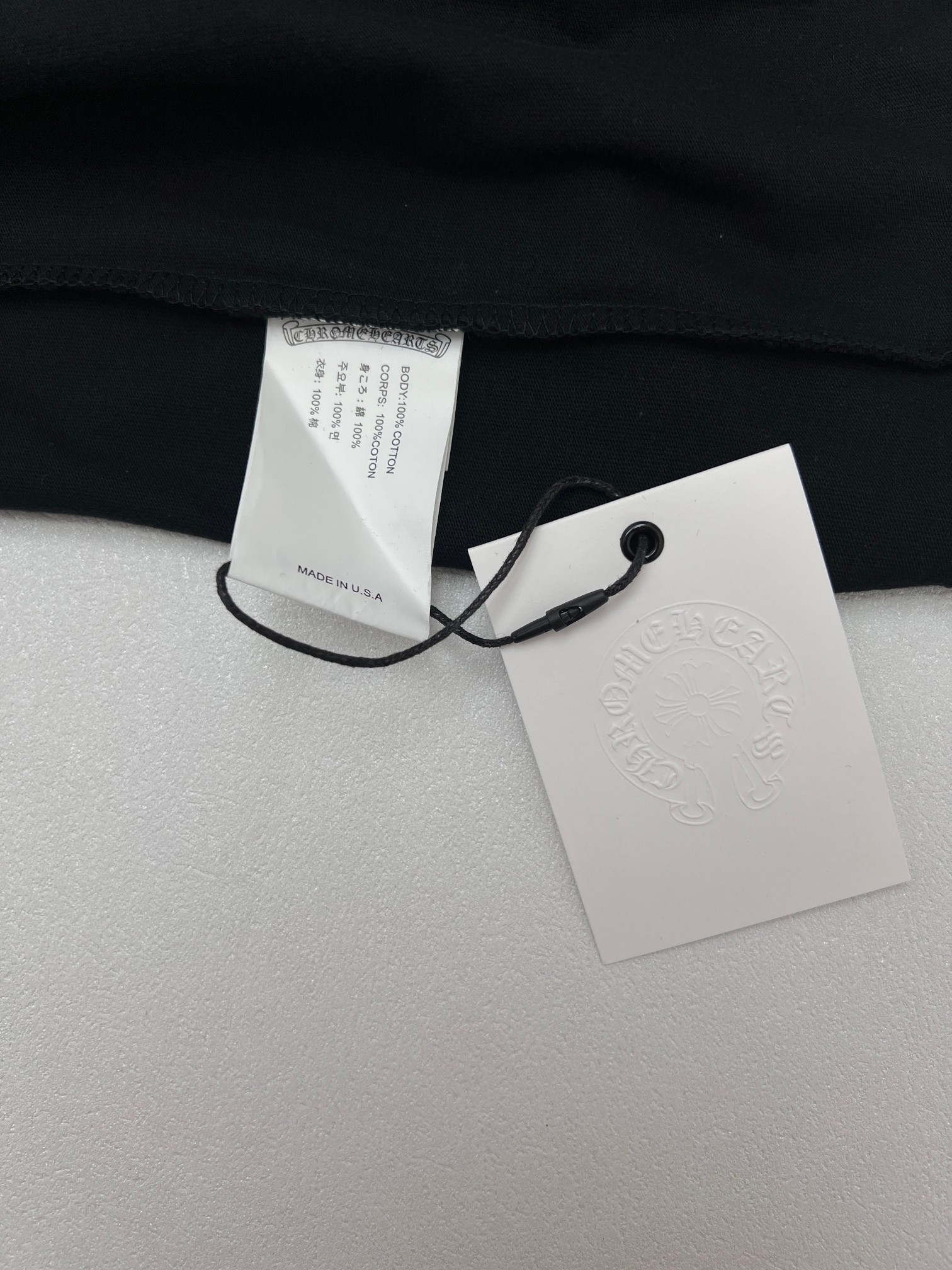 Chrome Hearts Chrome Hearts克罗心梵文印花T恤短袖