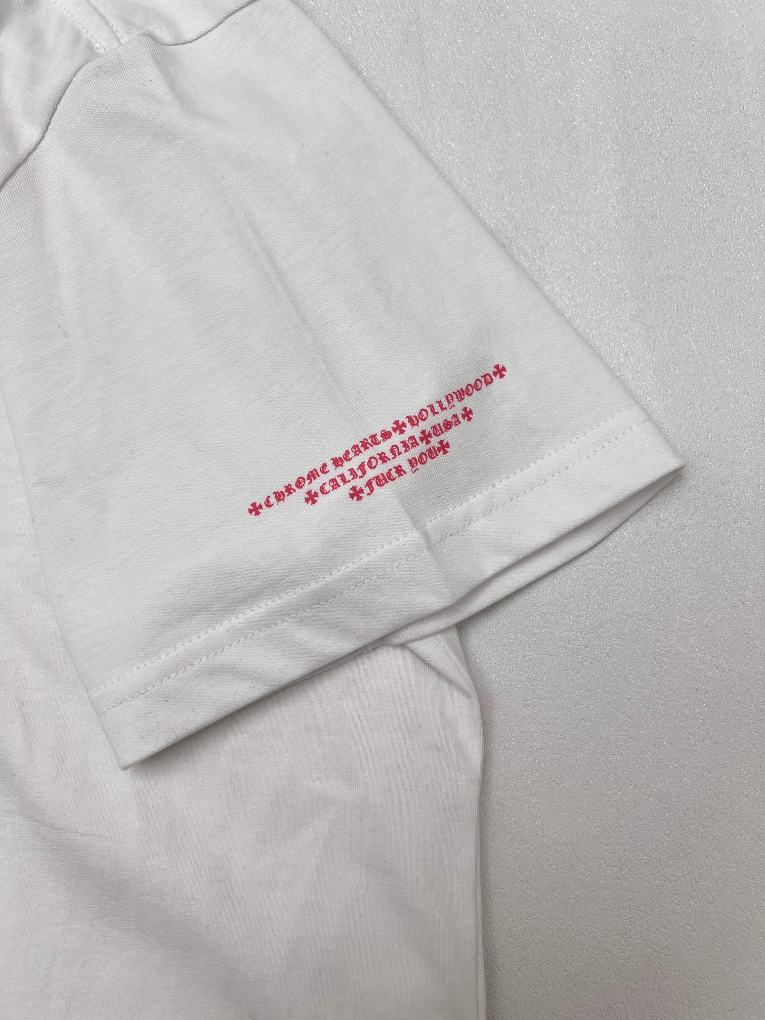 Chrome Hearts Chrome Hearts克罗心梵文印花T恤短袖