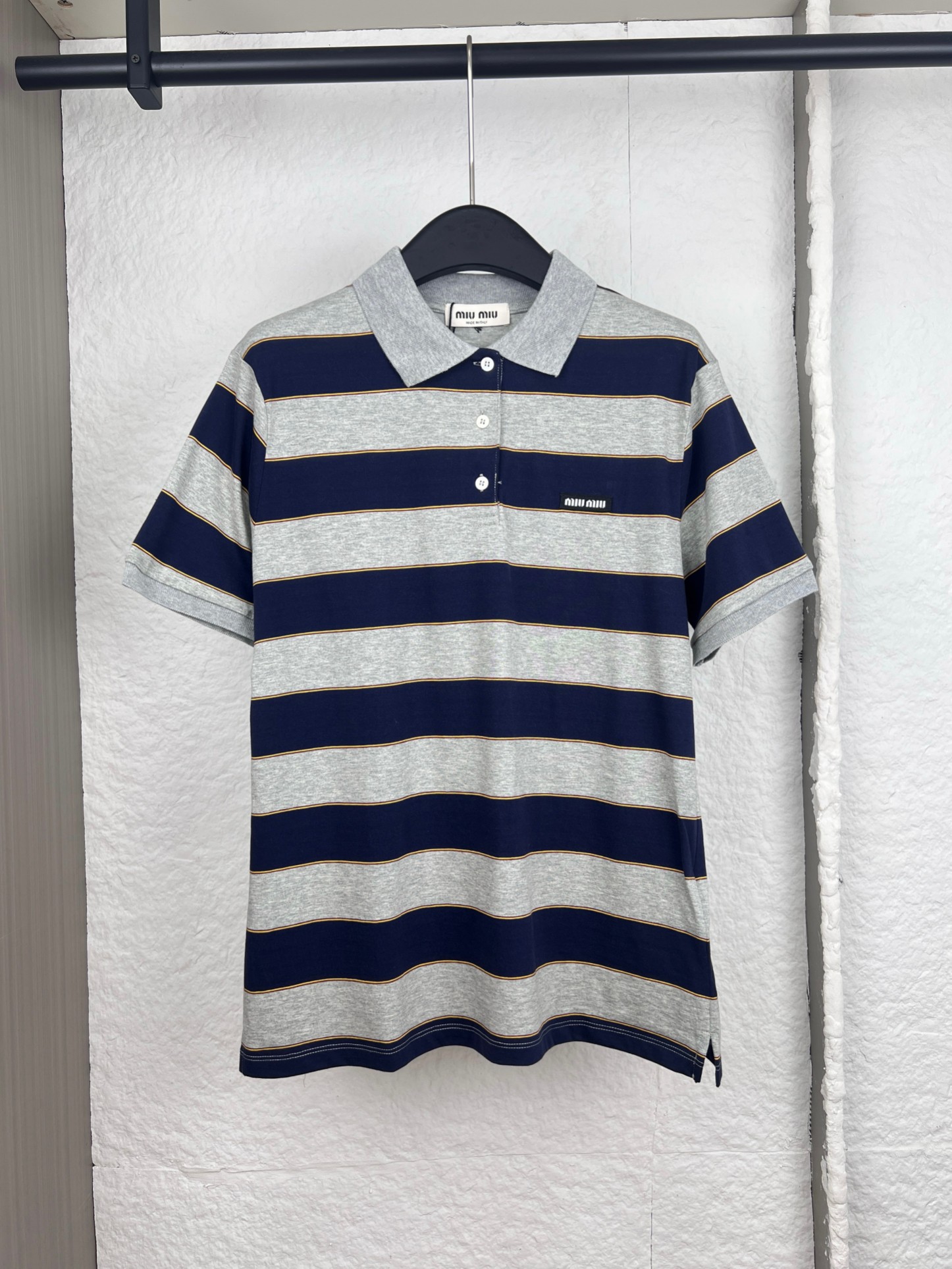 P140 Miumiu Polo de rayas S/M/L/XL